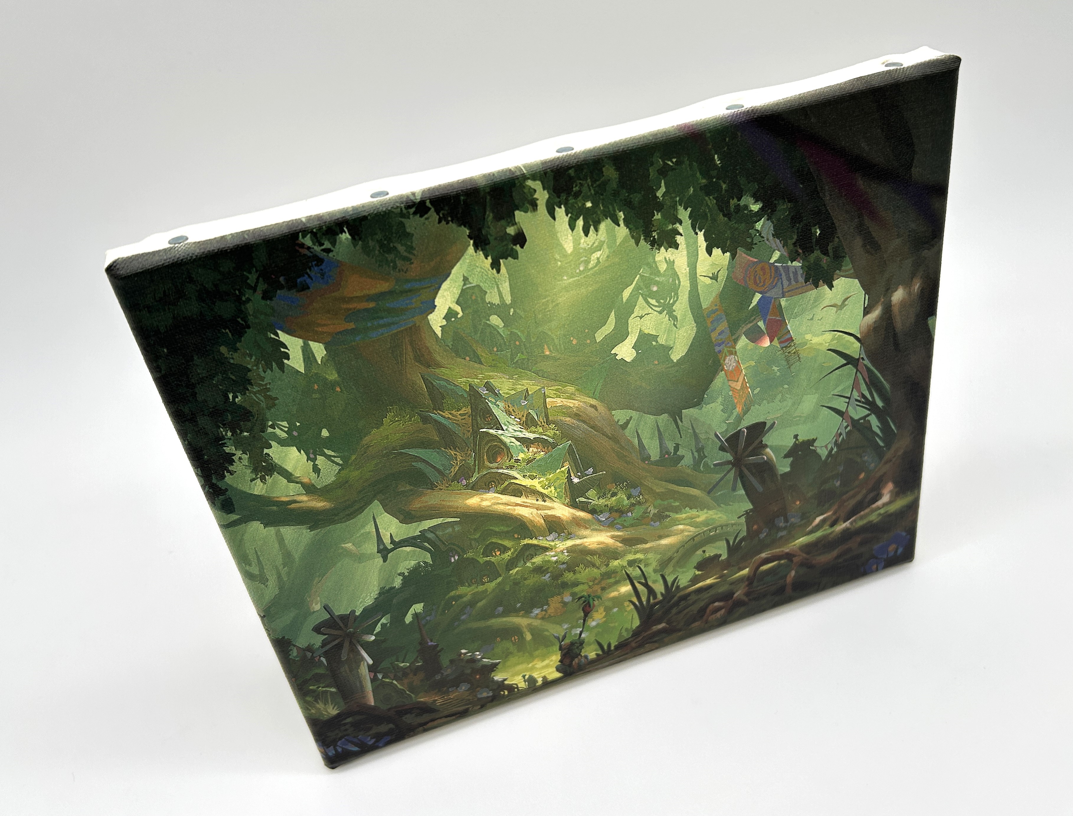 マジック：ザ・ギャザリング MTG キャンバスアート 始まりの町 MTG