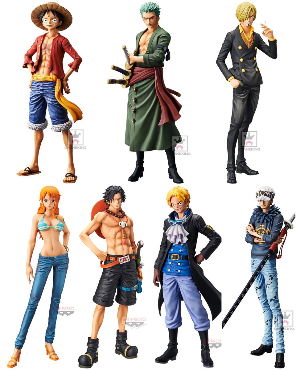 ONEPIECE Grandistaシリーズ一覧🆕 ※海外限定品を除く 画像1 全種