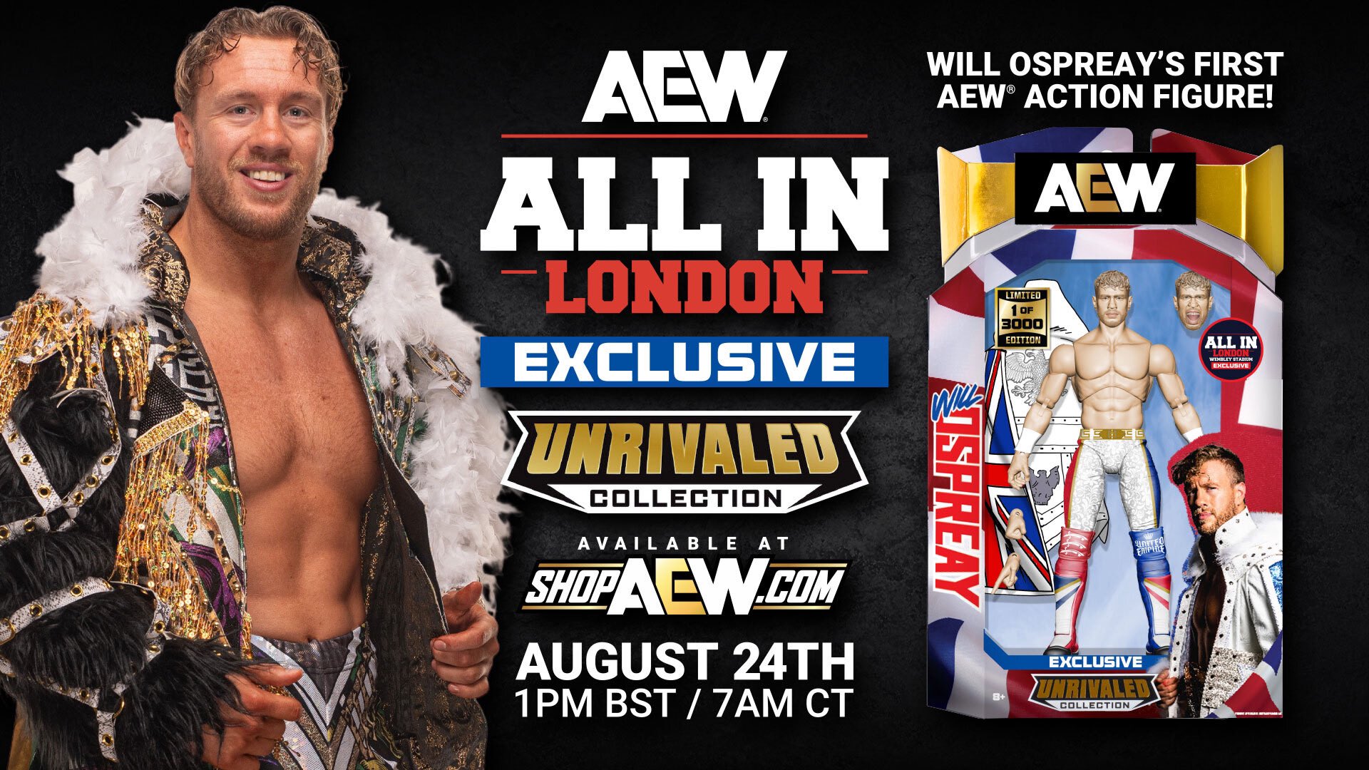 アメコミ Will Ospreay ALL IN London Exclusive Will Ospreay ALL IN