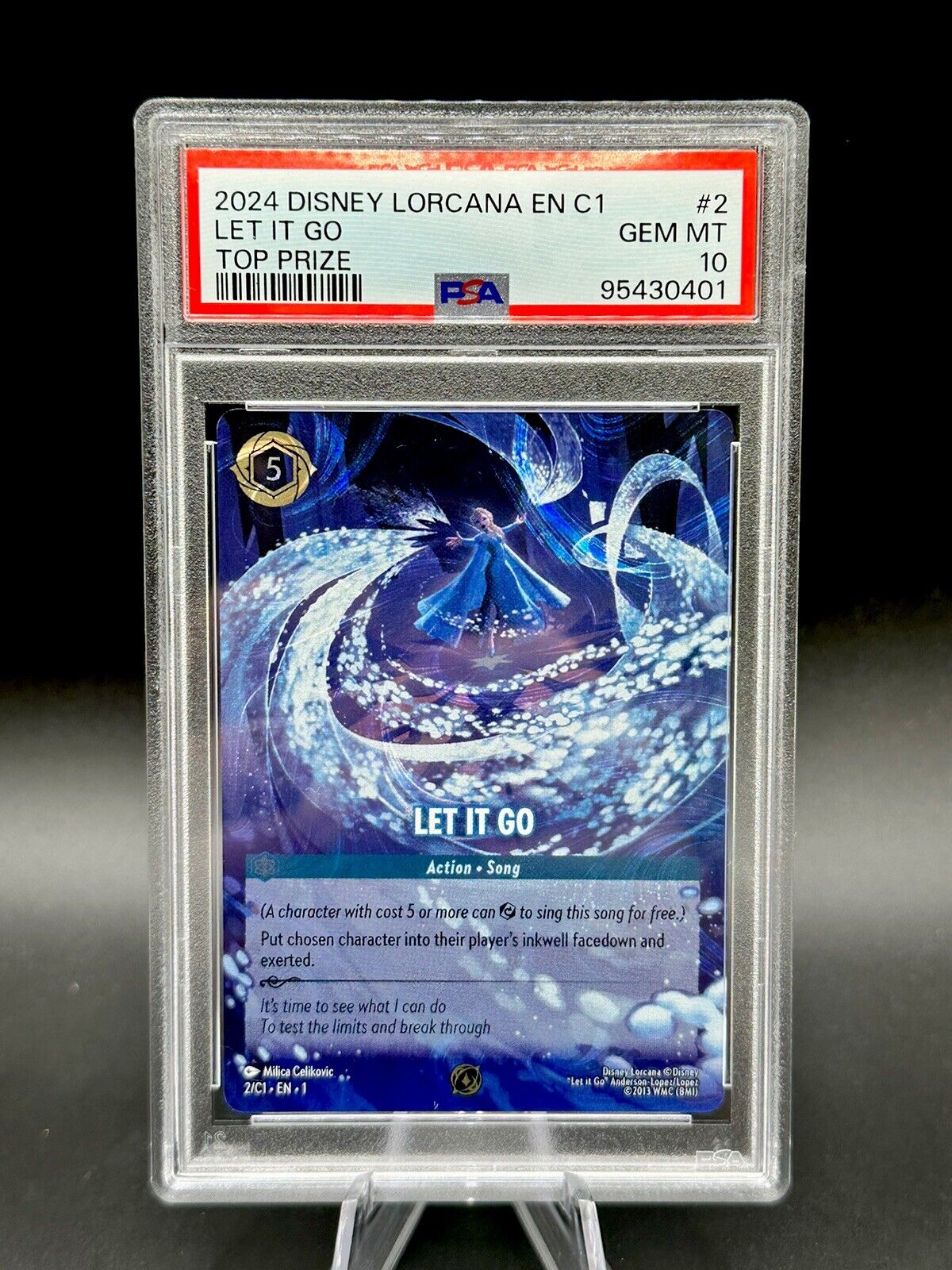 ロルカナ LET IT GO ドラゴンの炎 グランプリプロモ ディズニー