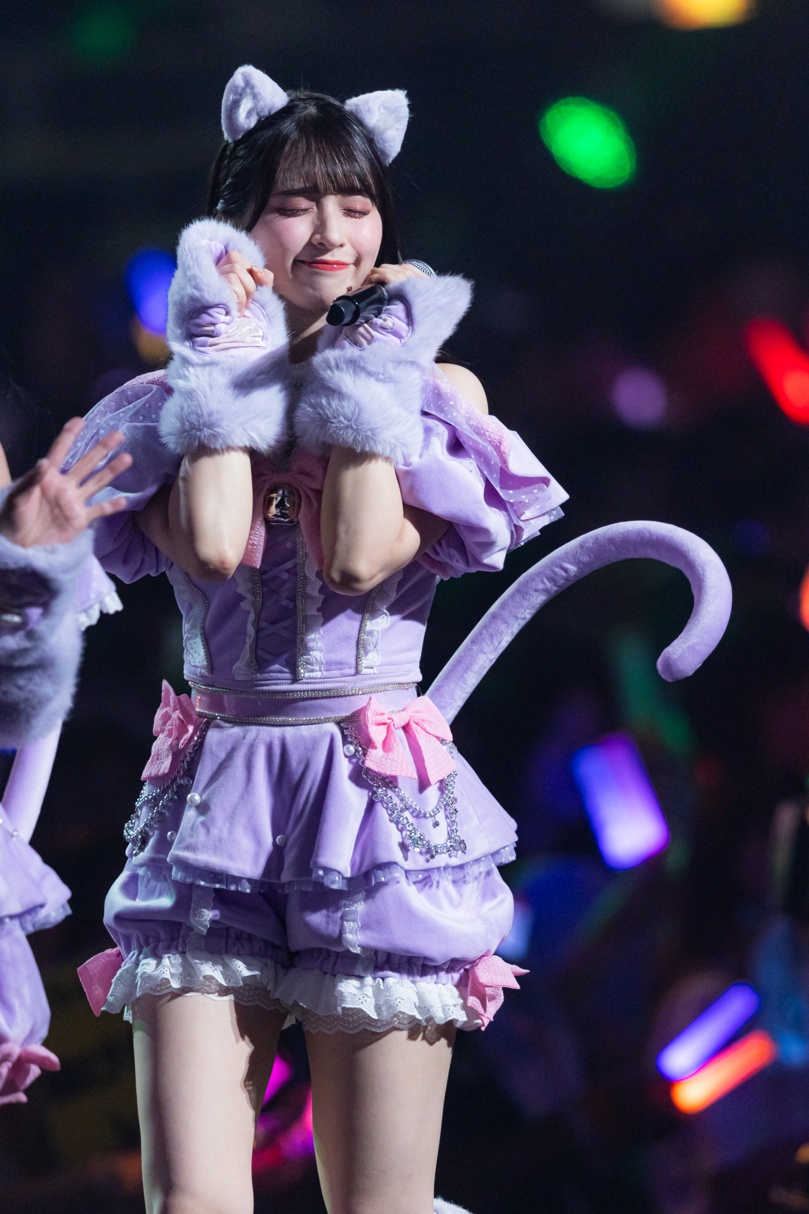 LOVE 佐々木舞香 直筆生写真 猫衣装 LOVE イコラブ 生写真 7周年