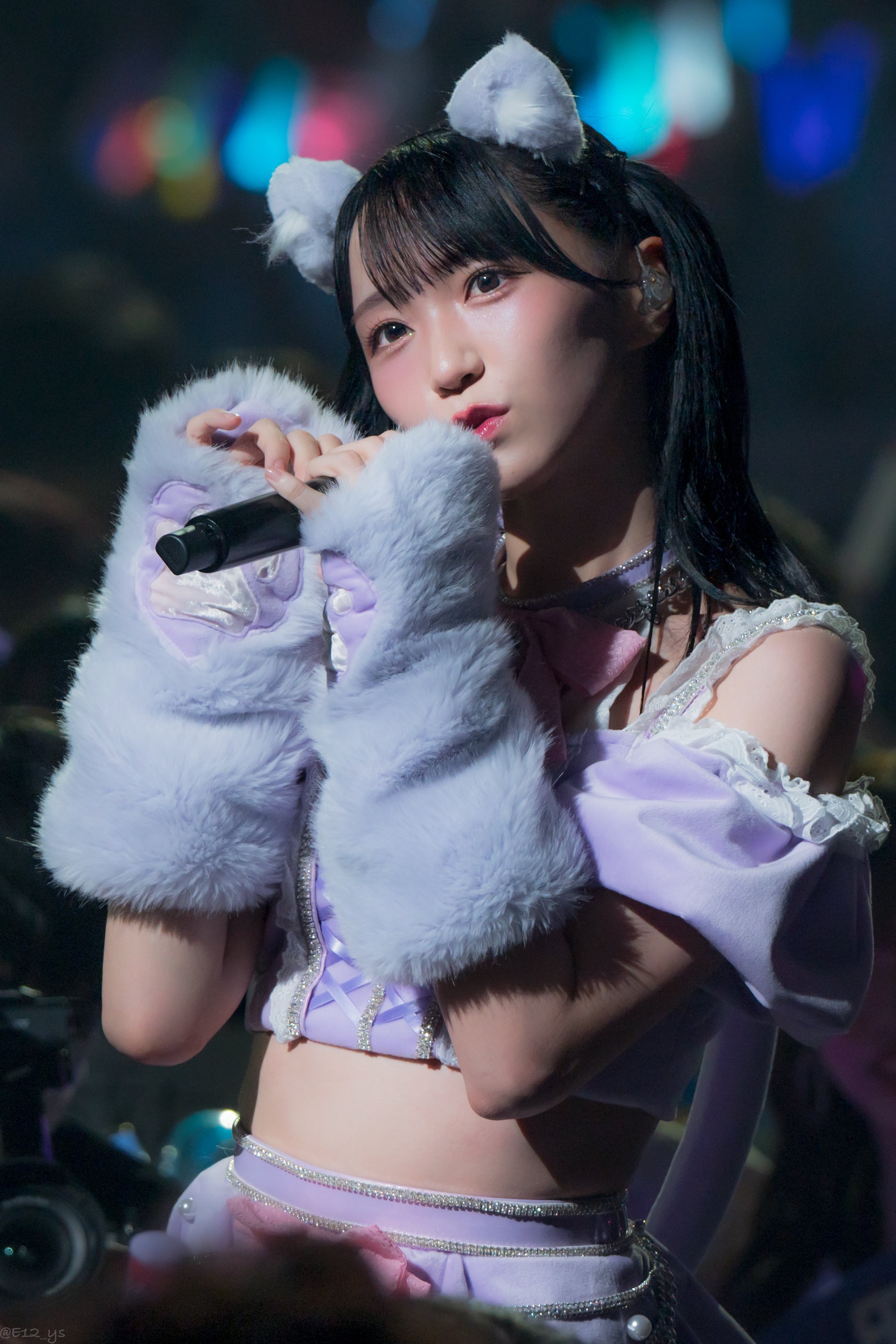 イコラブ ＝LOVE 野口衣織 7周年コンサート衣装 猫衣装 チュウヒキ