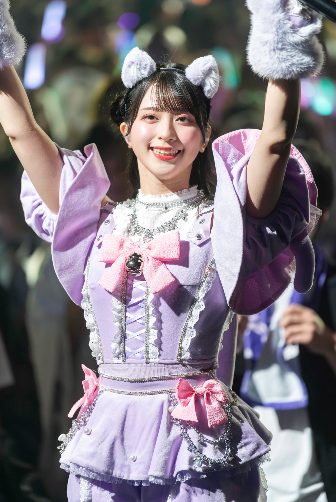 イコラブ 7周年コンサート猫衣装 直筆生写真 佐々木舞香 ヨリ