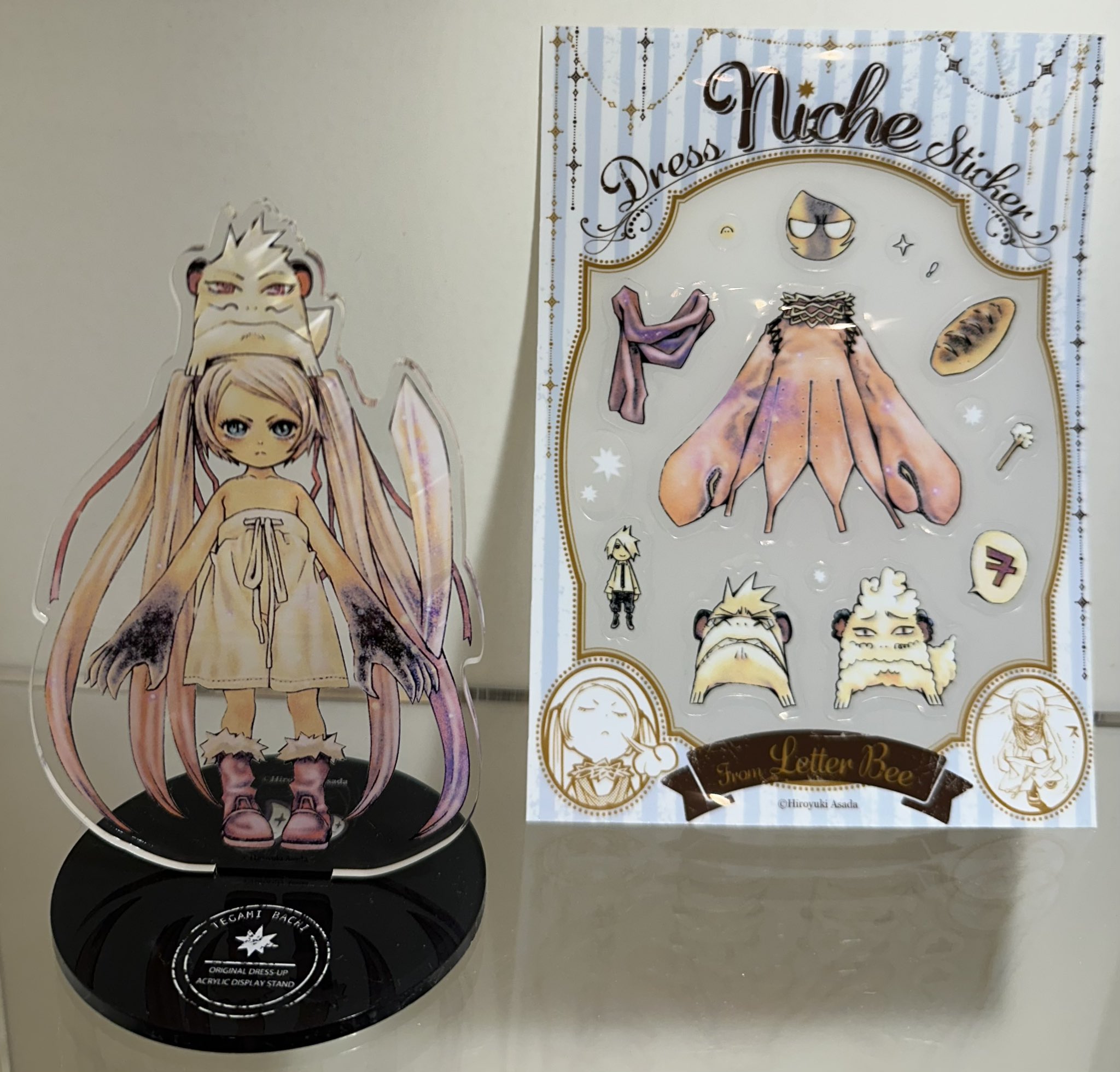 テガミバチ 浅田弘幸 原画 ニッチ 直筆サイン入り さはらあか