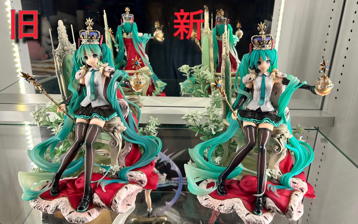 スピリテイルの初音ミク 39's Special Day の交換品が届いたので比較し