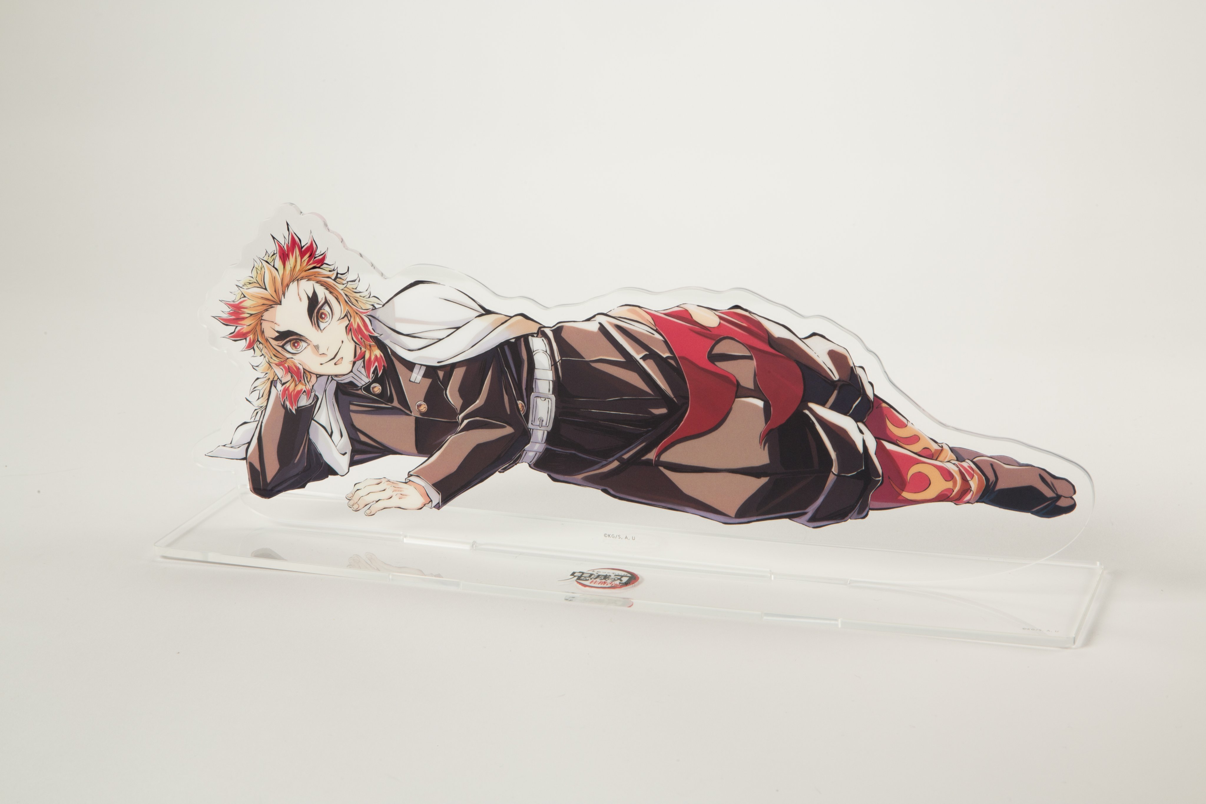 C104 鬼滅の刃ufotable 煉獄杏寿郎 寝そべり 布ポスター＆ショッパー