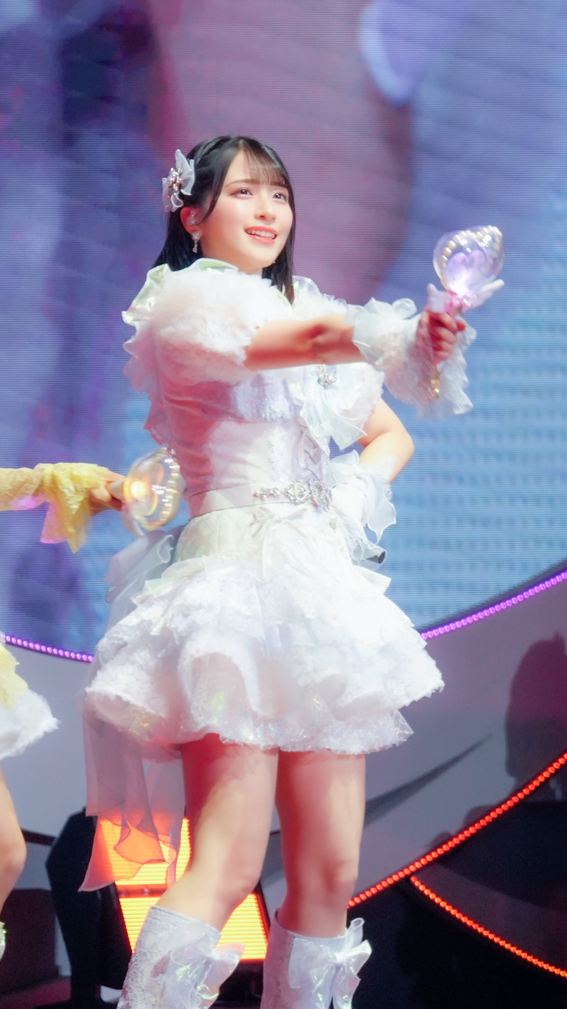 佐々木舞香 7周年コンサート衣装② 魔法少女 生写真 ヨリ 直筆 佐々木