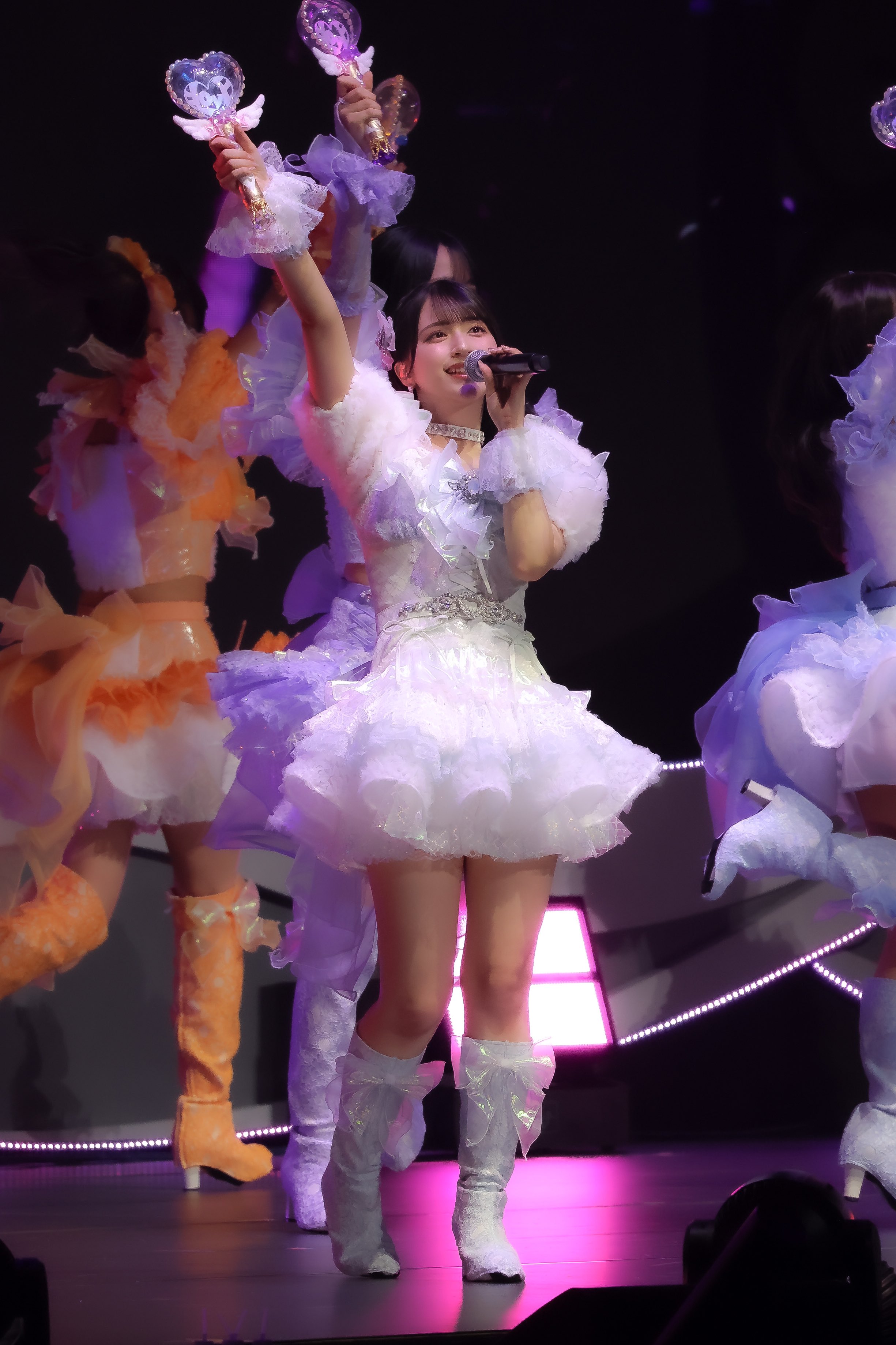 佐々木舞香 7周年コンサート衣装② 魔法少女 生写真 ヨリ 直筆 LOVE