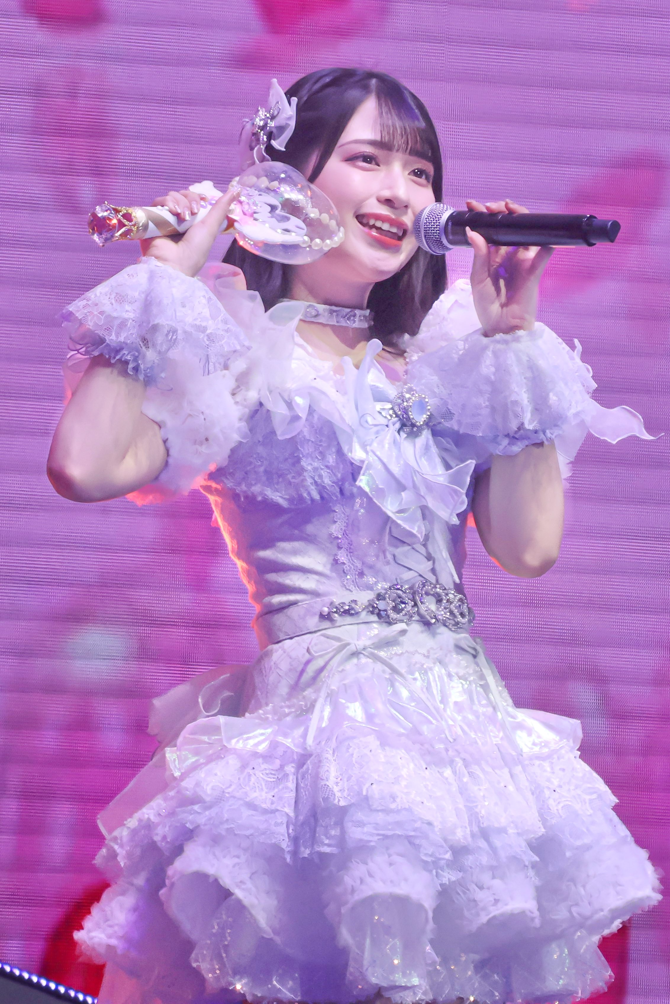 イコラブ 7周年コンサート猫衣装 直筆生写真 佐々木舞香 ヨリ イコラブ