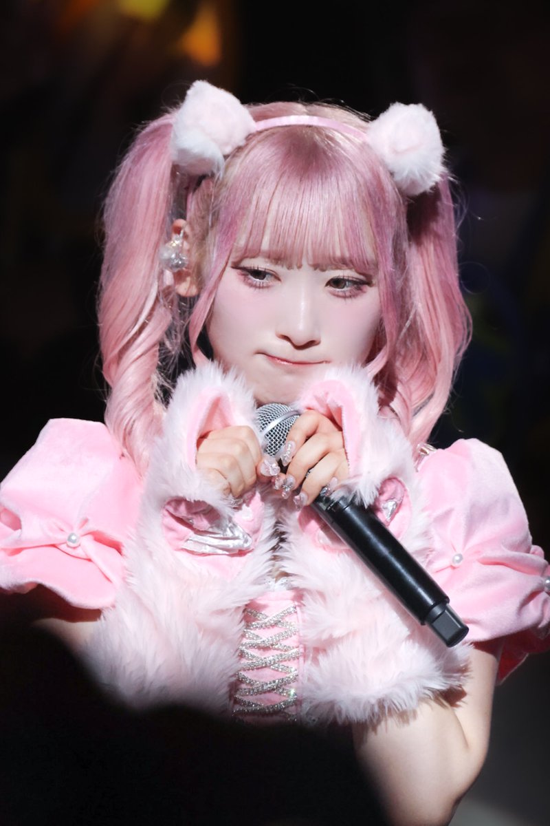 LOVE イコラブ 齋藤樹愛羅 猫衣装 イコラブ 齋藤樹愛羅 直筆 7周年猫