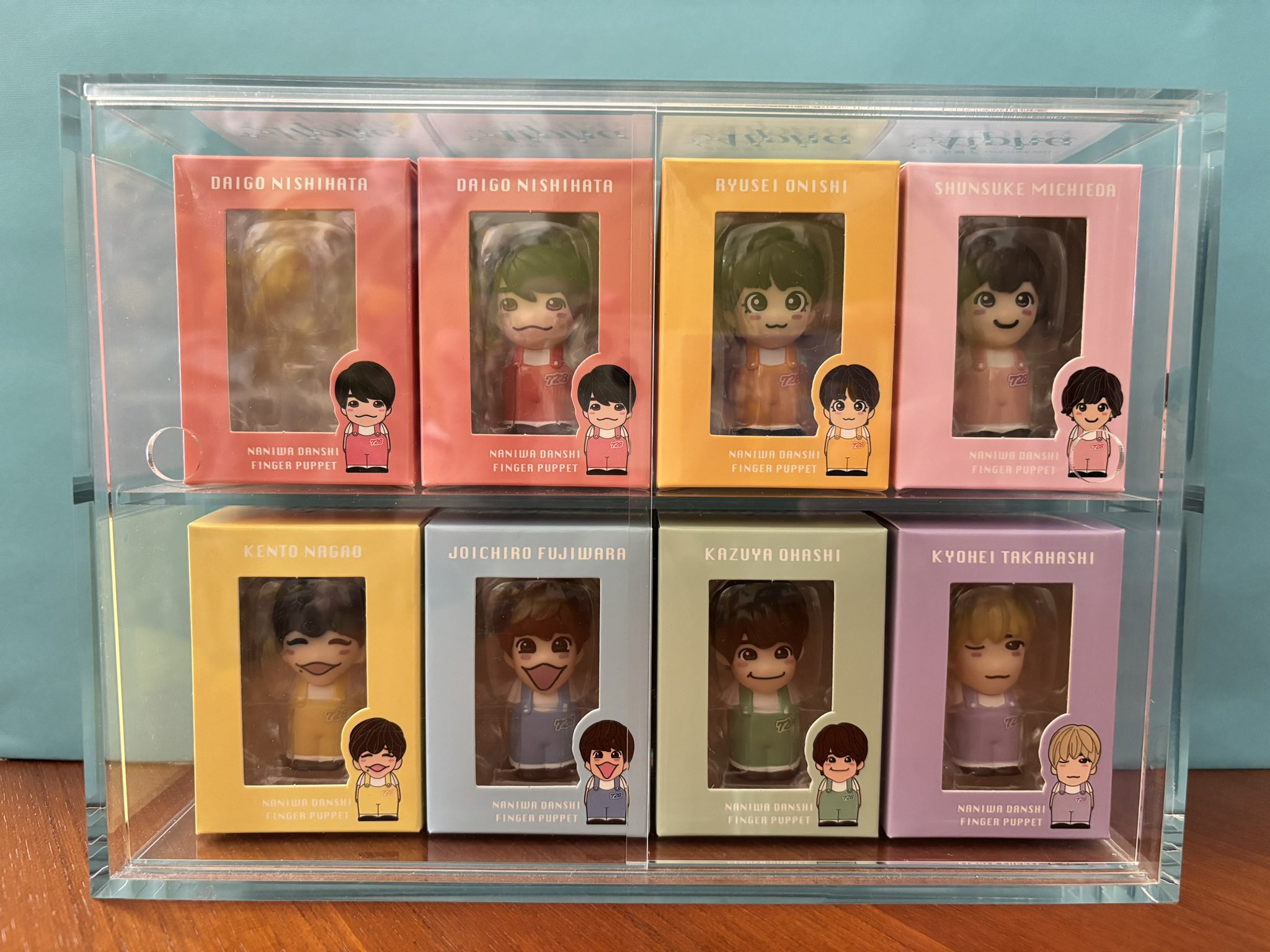 なにわ男子 指人形 7体コンプリートセット なにわ男子 指人形 7体