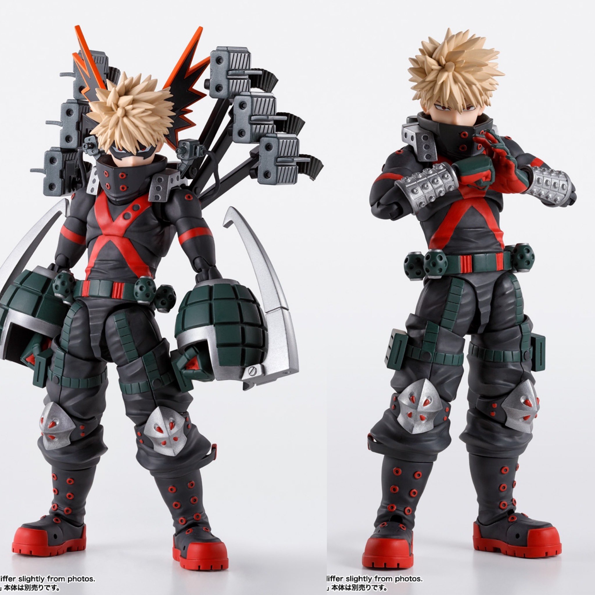 爆豪勝己フィギュアーツオプションパーツセット