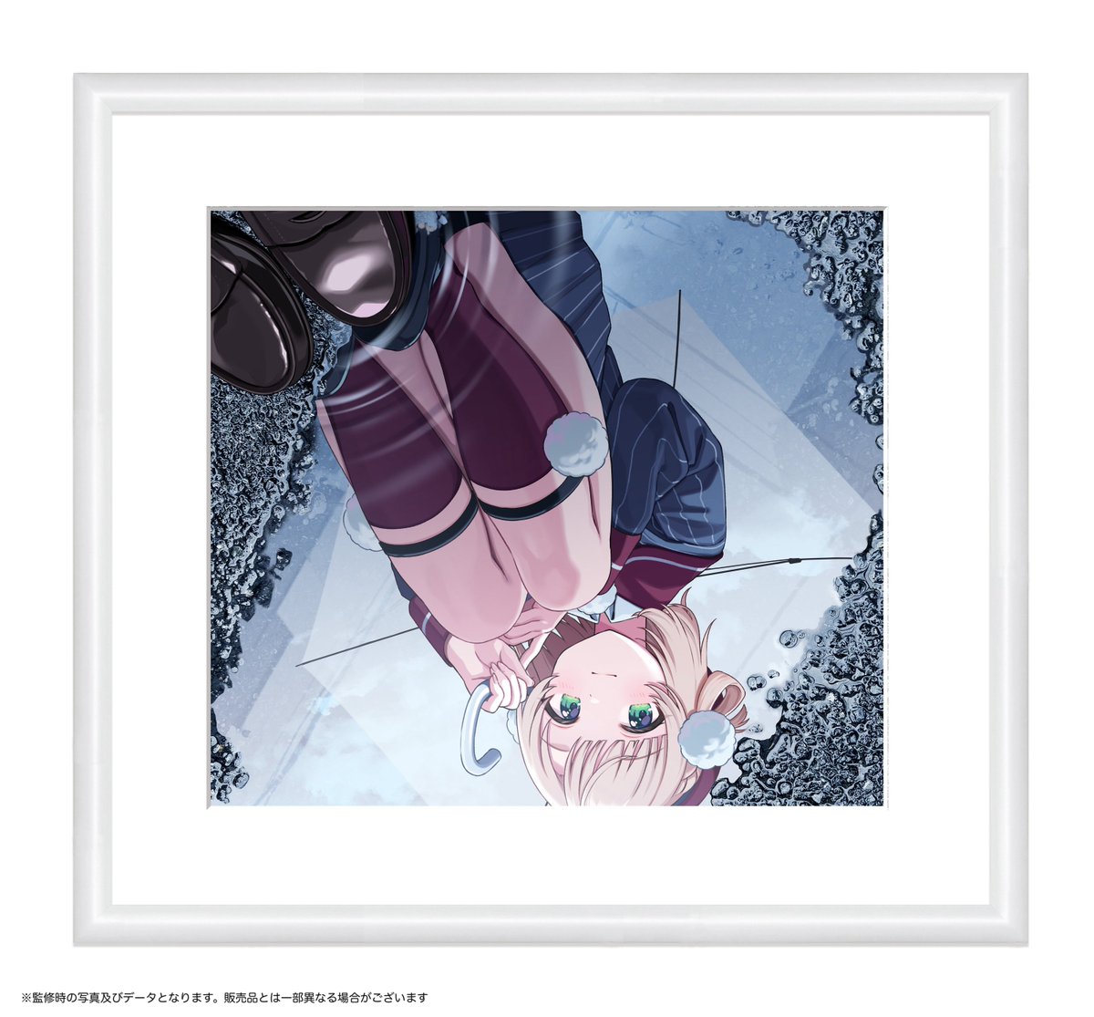 受注限定 複製原画「しぐれうい2021誕生日」A4サイズ アート作品