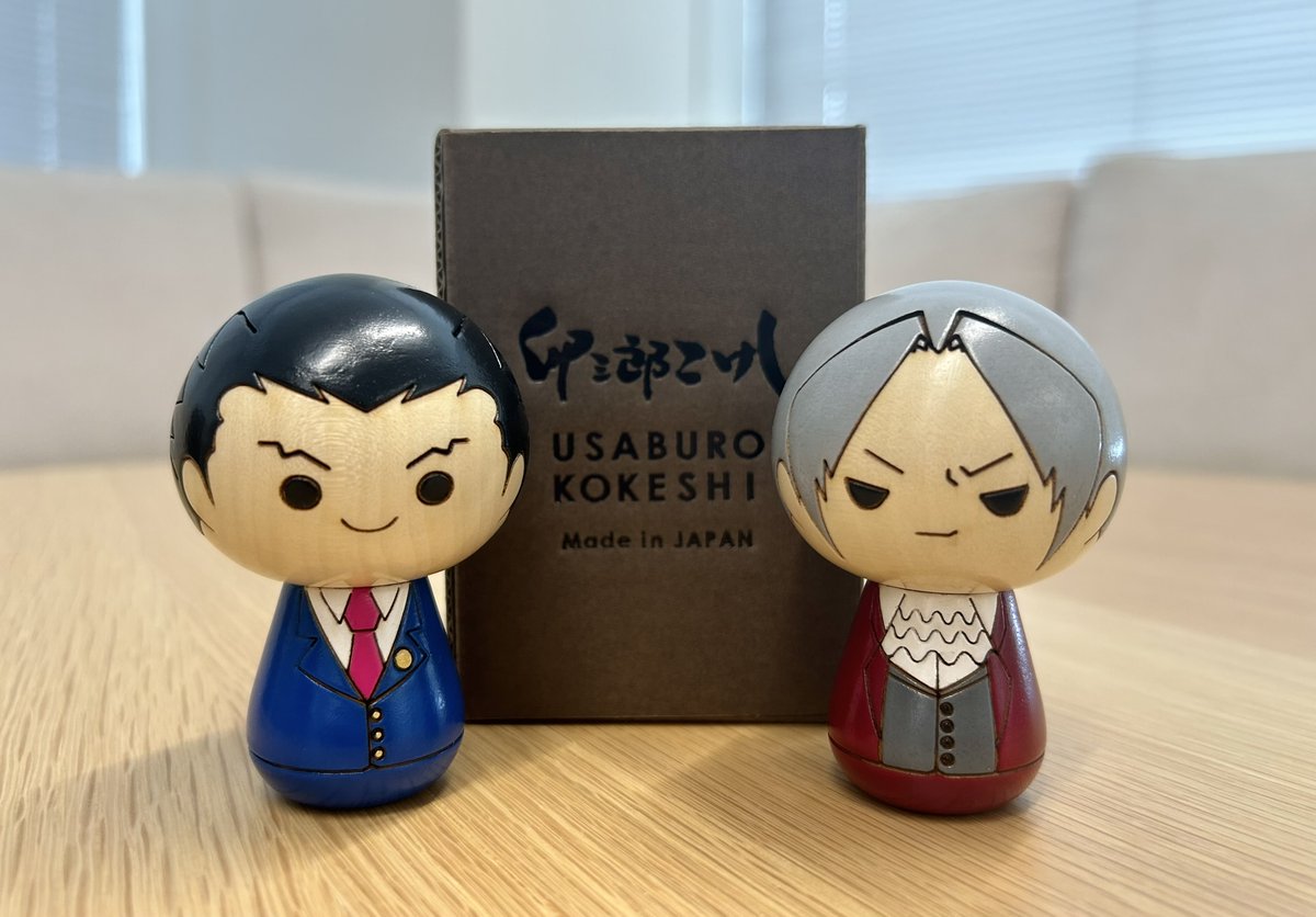 逆転裁判 こけし 成歩堂龍一 卯三郎の孫 コラボ CAPCOM イーカプコン