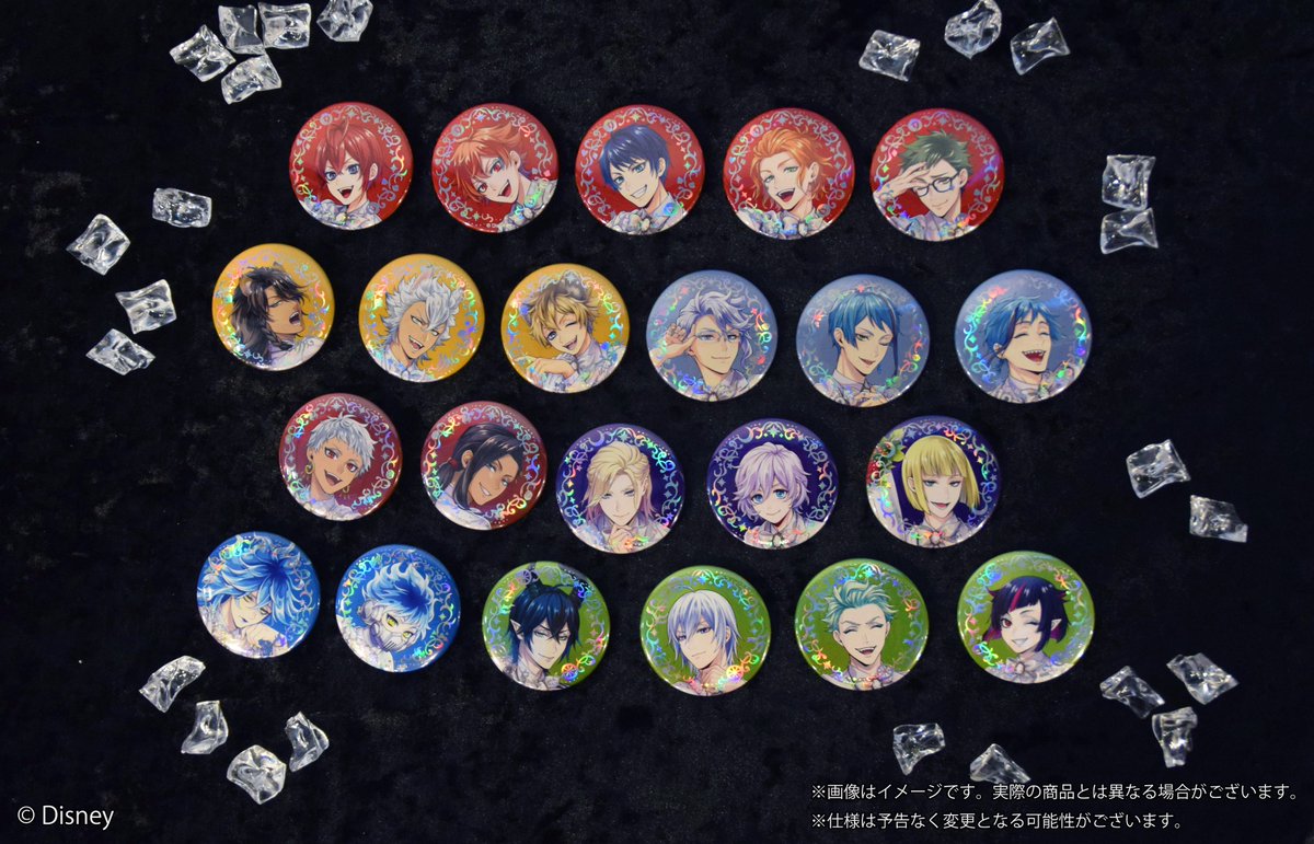 ツイステ プラチナジャケット 缶バッジ セベク ディズニー