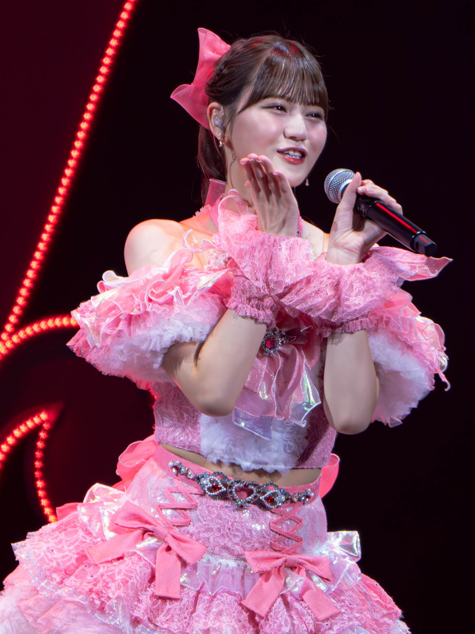 佐々木舞香 直筆 黒衣装 イコラブ 佐々木舞香 アリーナツアー2025衣装