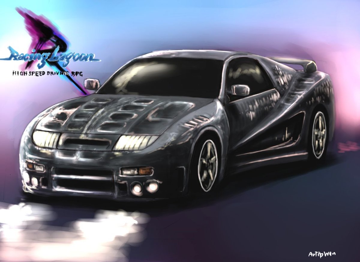 When i look back at Diablo Zeta from racing lagoon that i draw for