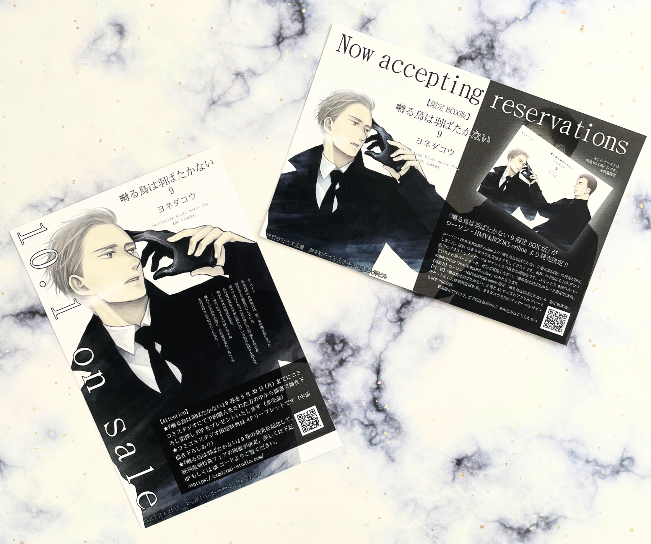 ☆新品未使用 ヨネダコウ 囀る鳥は羽ばたかない クリアファイル映画