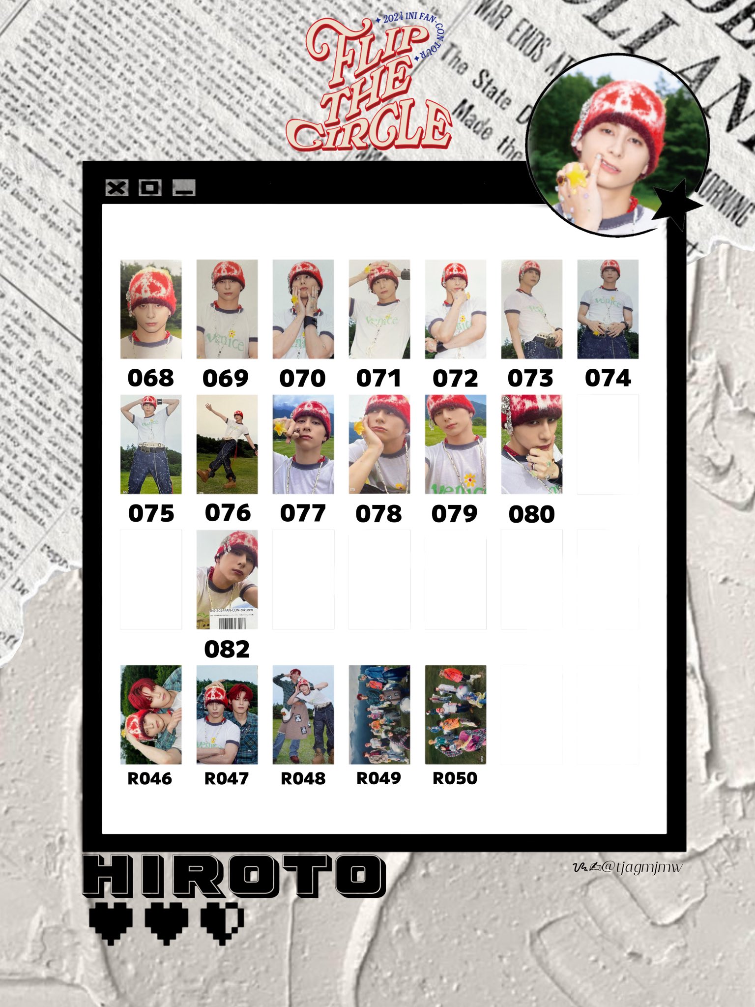 INI 西洸人 KIDS ソロコン 入場特典USB INI 西洸人 KIDS ソロコン 入場