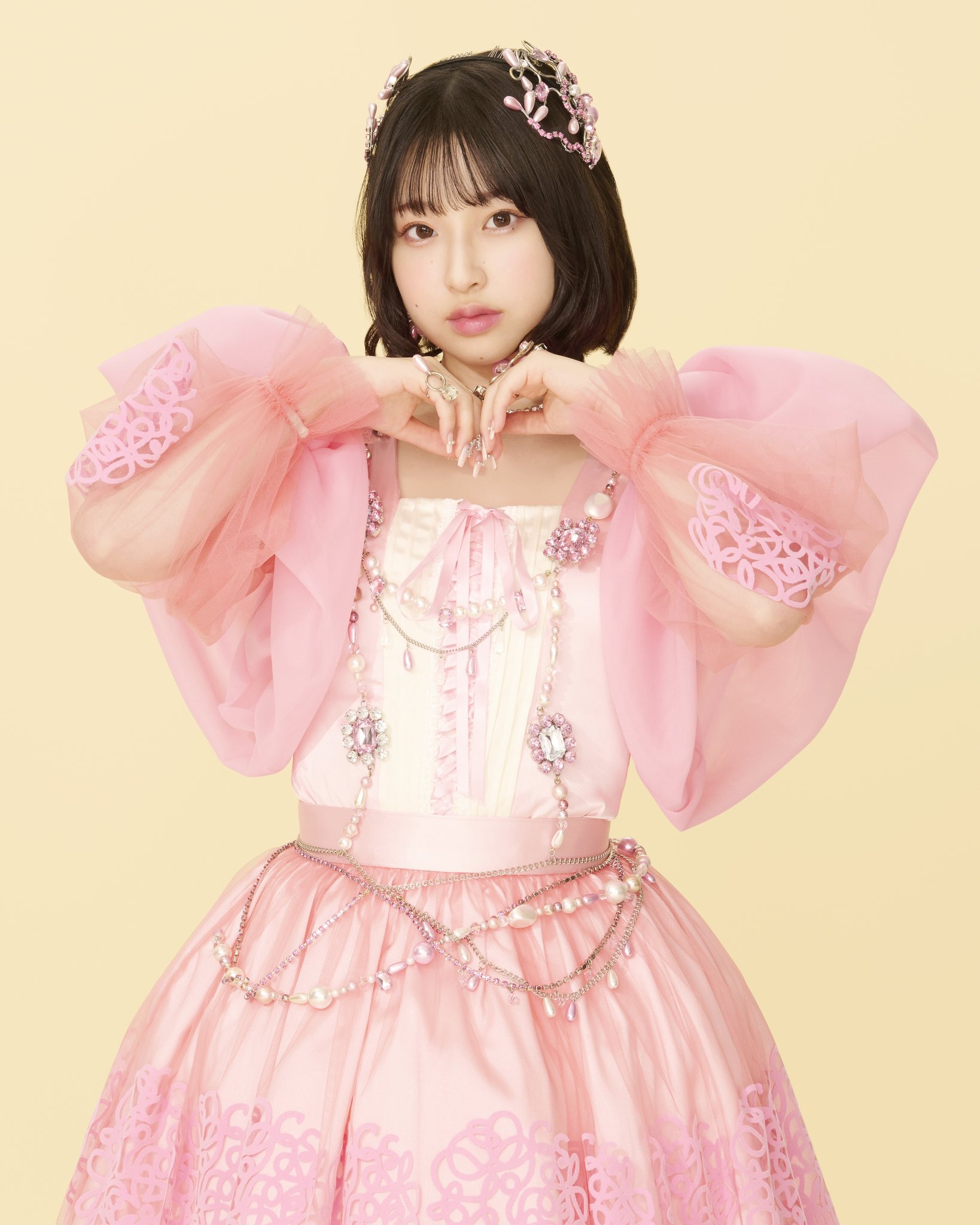 CUTIE STREET ぱるたん 桜庭はるか 推しアピ タオル Tシャツ（M