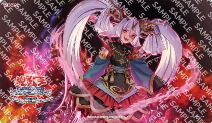 ヴァルモニカの神奏ヴァーラル プレイマット 遊戯王 ヴァルモニカの神