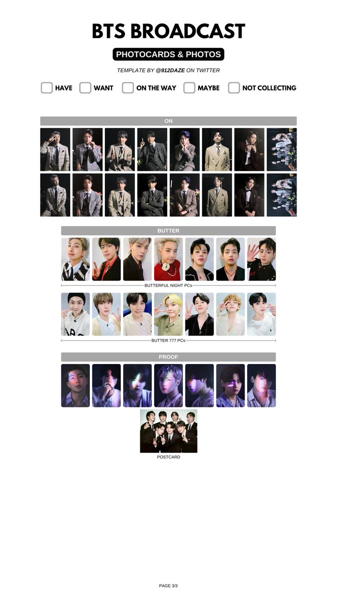 BTS 防弾少年団 会報誌 グリーティングカード BTSから手書きの日本語