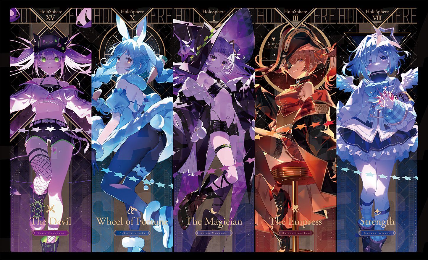 混沌の女神様 スリーブプレイマット 白上フブキフブキングダムK4B 混沌の女