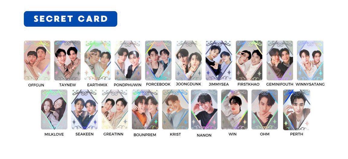 GMMTV ランダムカード SeaKeen｜Yahoo!フリマ（旧PayPayフリマ） GMMTV