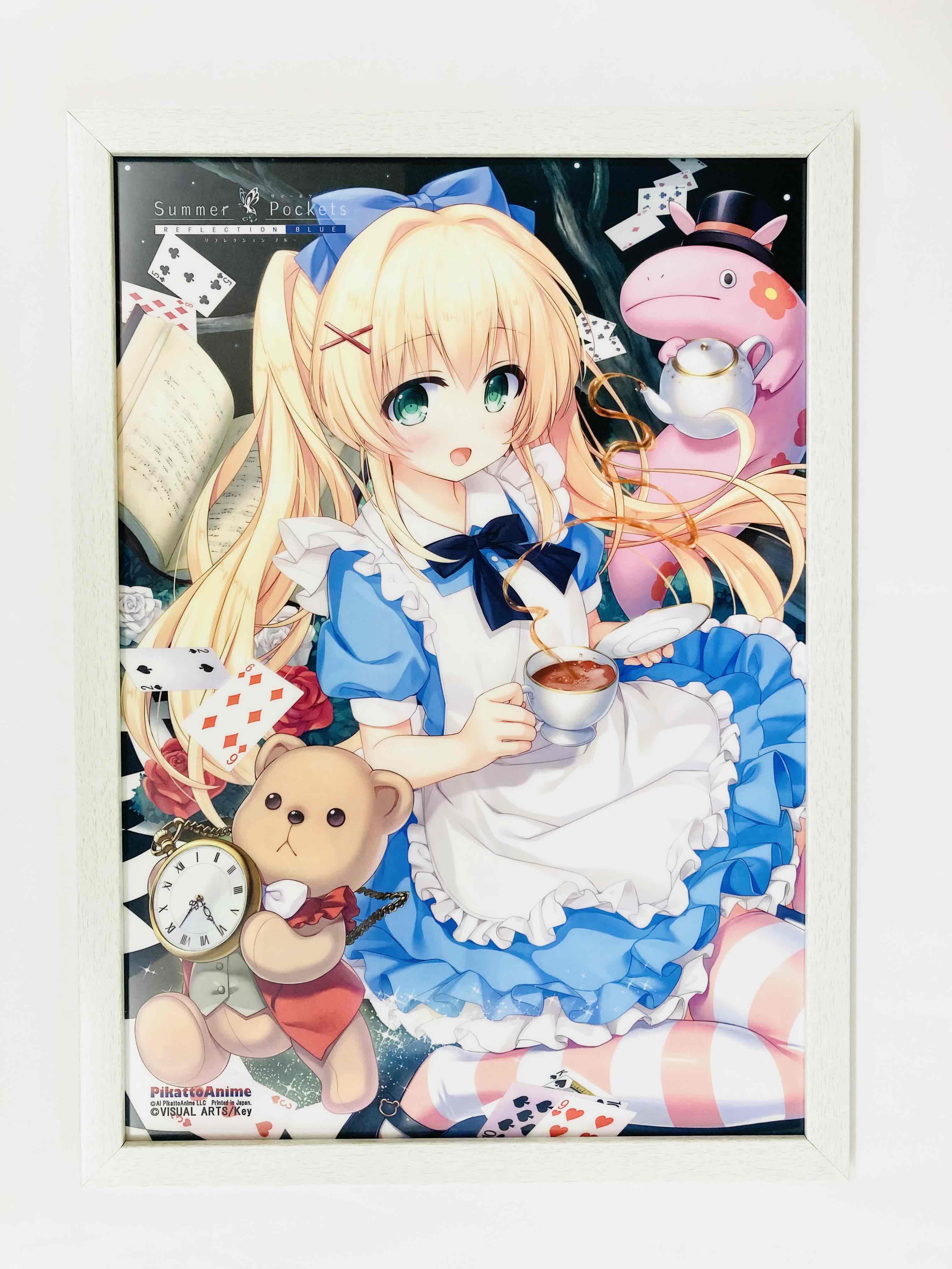 Summer Pockets ピカットアニメ くじ 紫賞 A3クリアポスター Summer