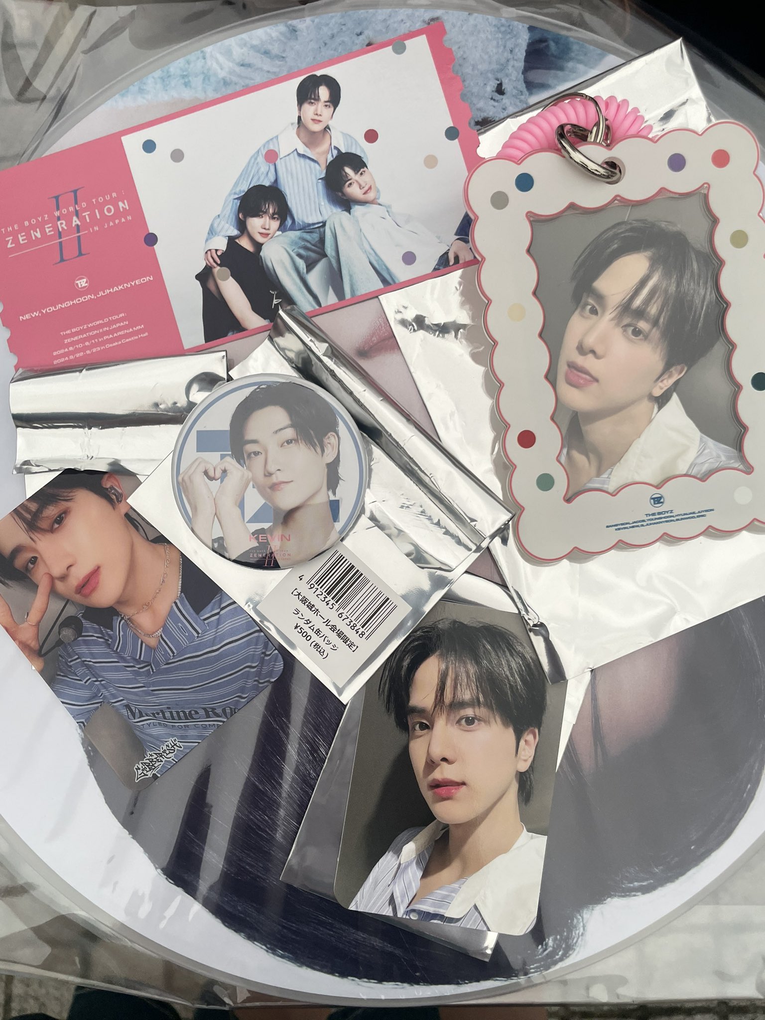 THEBOYZ ドボイズ エリック チェキ ポラロイド 注文 直筆サイン