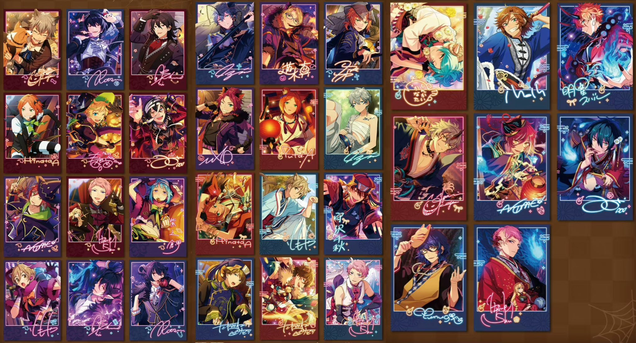 あんスタ 朔間零 星夢絵趣 ポラロイド 中国 チェキカード あんスタ 中国