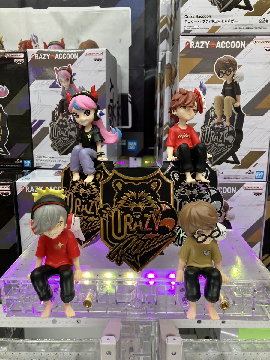 CrazyRaccoon』所属 『Selly』と『Arisakaaa』 の モニタートップ