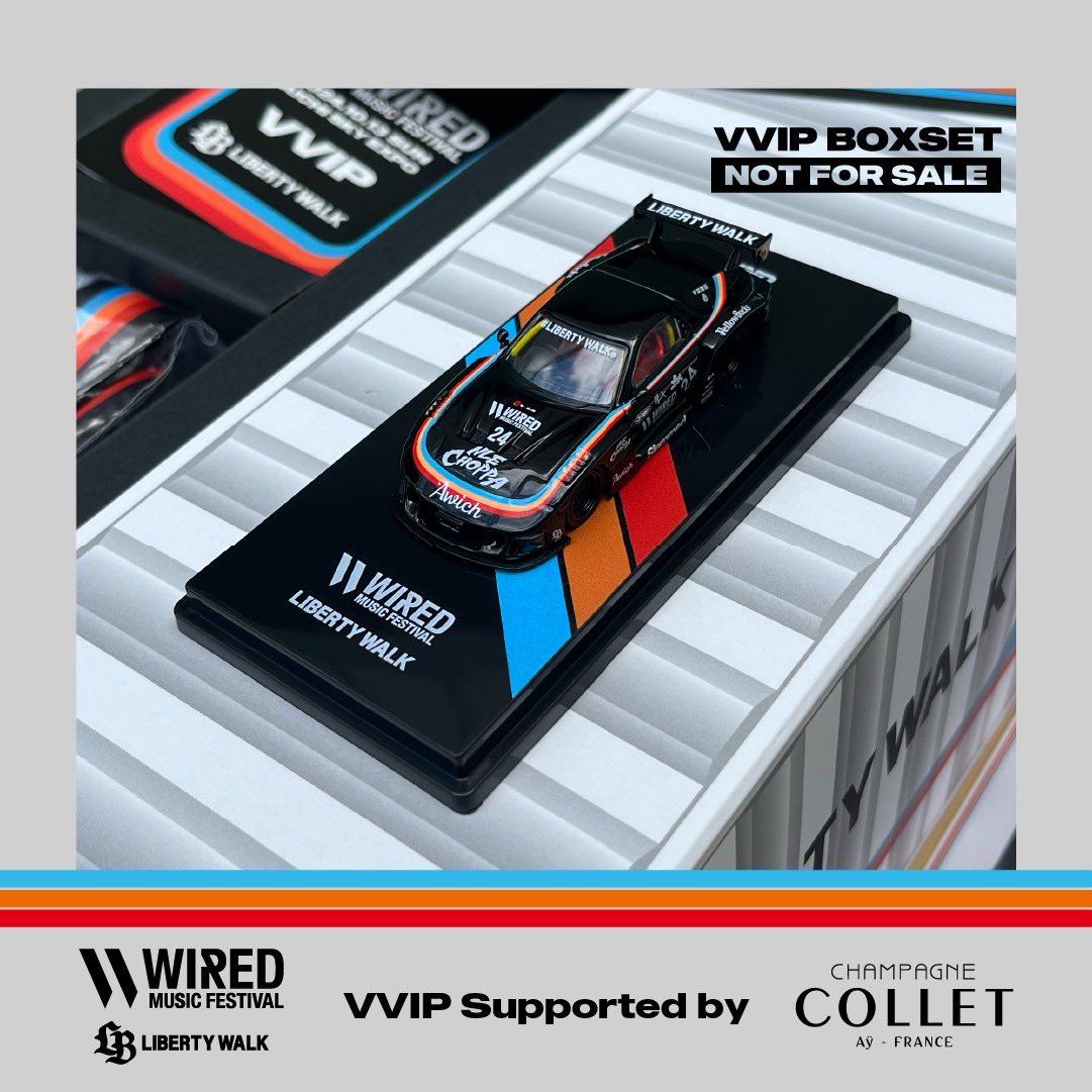 LIBERTY WALK ミニカー WIRED MUSICFESTIVAL非売品 【公式通販】