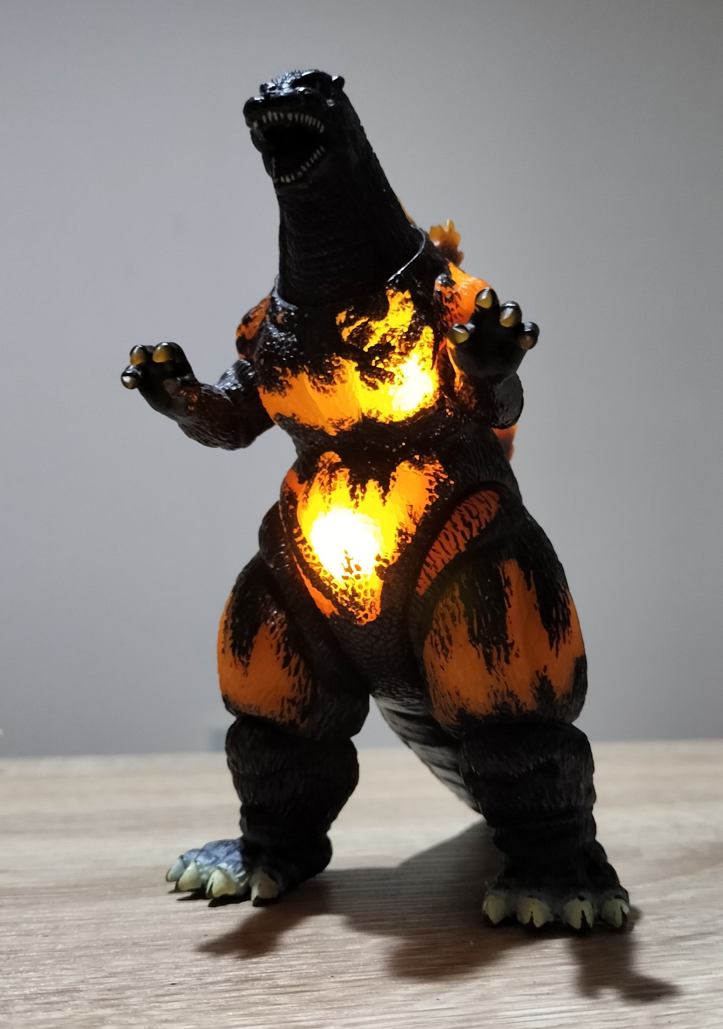 バンダイ ムービーモンスターシリーズ 煌光 バーニングゴジラ ムービー