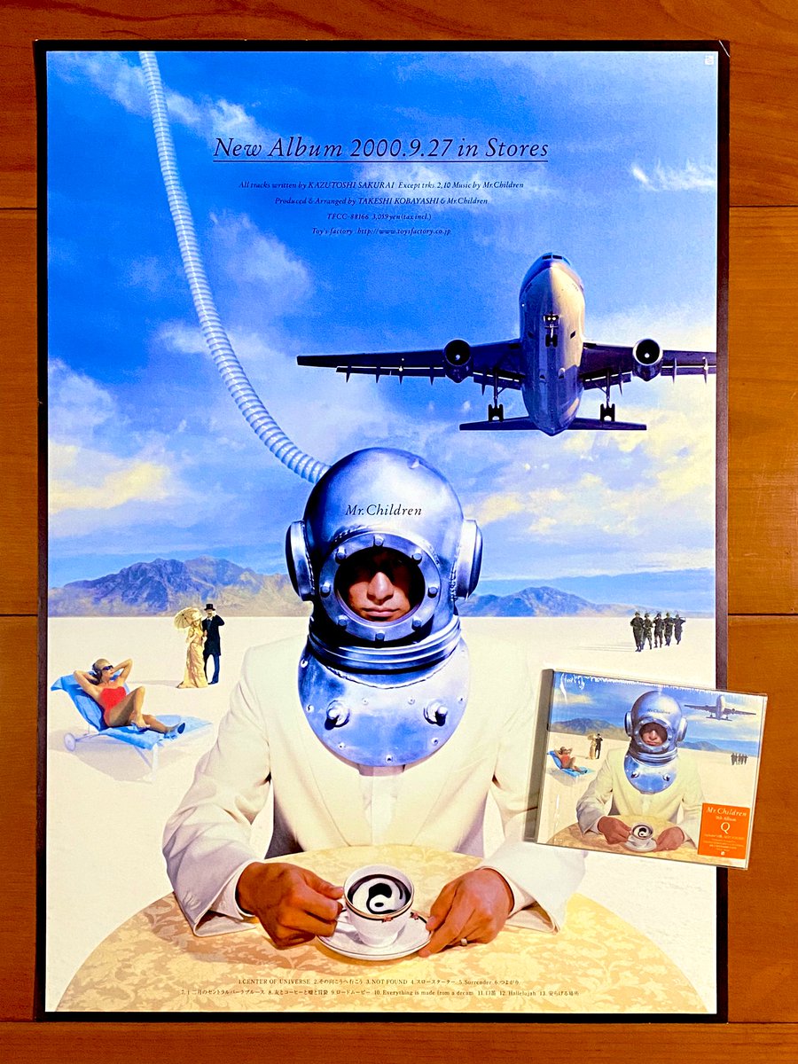 Mr.Children ポスター Q Mr.Children 「Q」 告知ポスター 再入荷