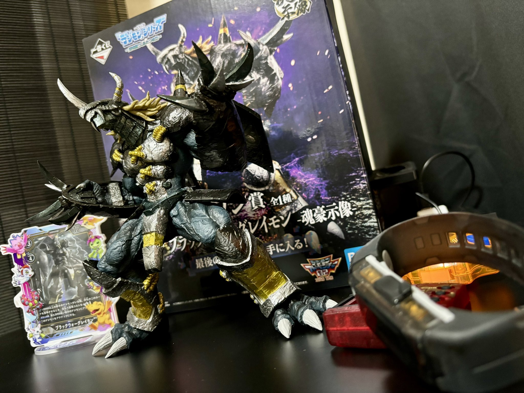 ⭐新品⭐一番くじ デジモン 究極進化 ウォーグレイモン ラストワン賞