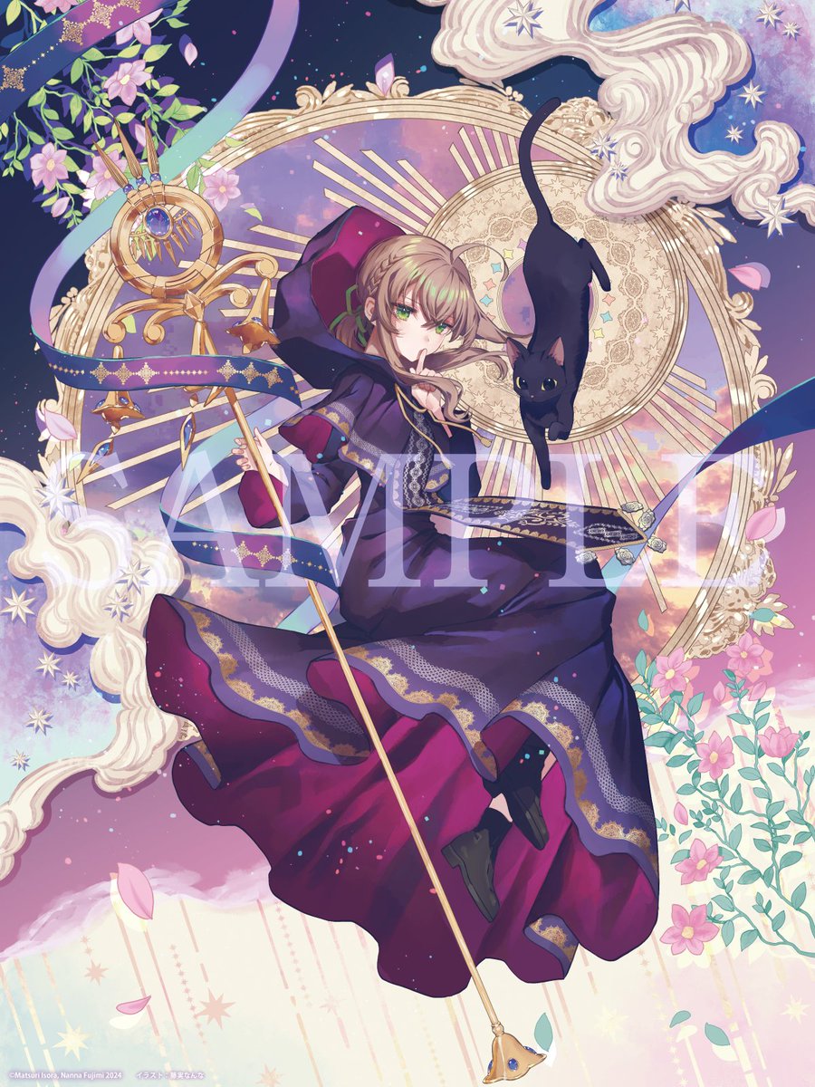 サイレント・ウィッチ くじ引き堂 S賞 布ポスター 描き下ろし