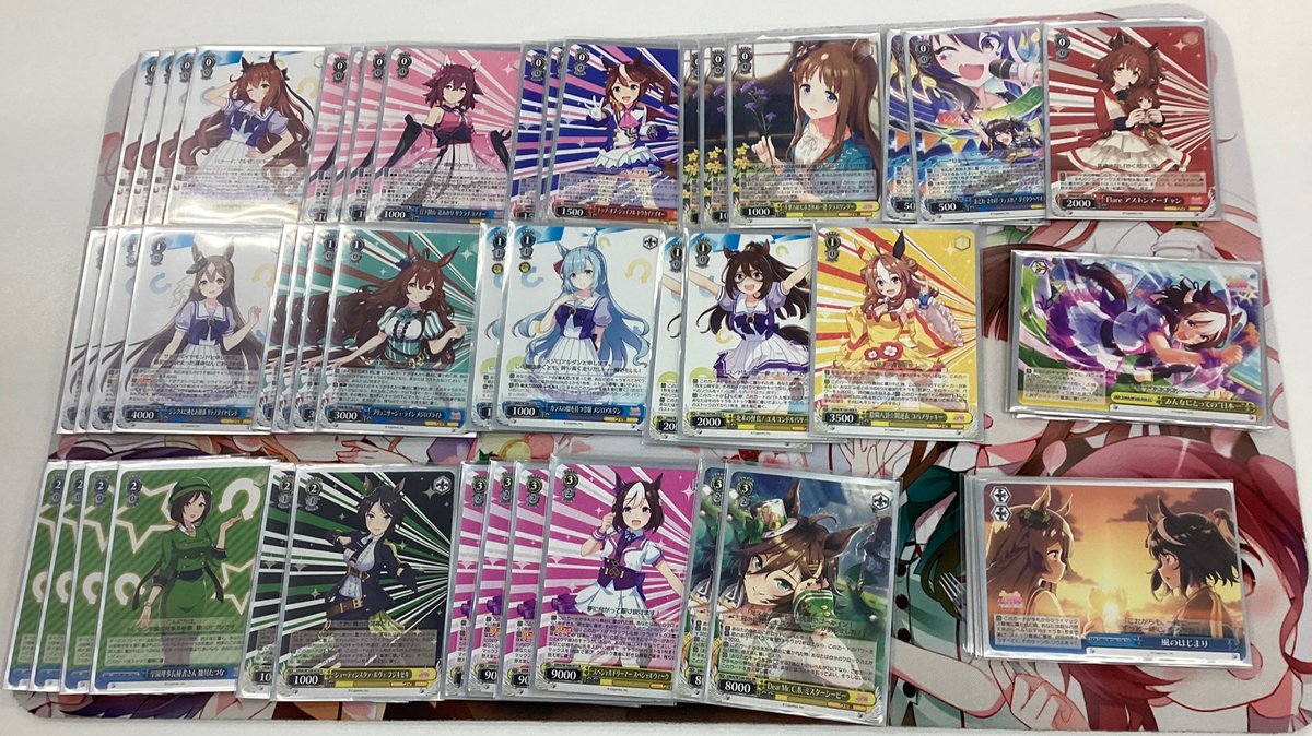ヴァイスシュヴァルツ ウマ娘 デッキ パーツ ヴァイスシュヴァルツウマ