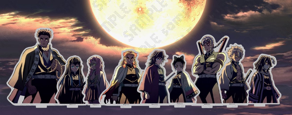 C96 鬼滅の刃 オープニング原画集 アクリルスタンド C96 鬼滅の刃