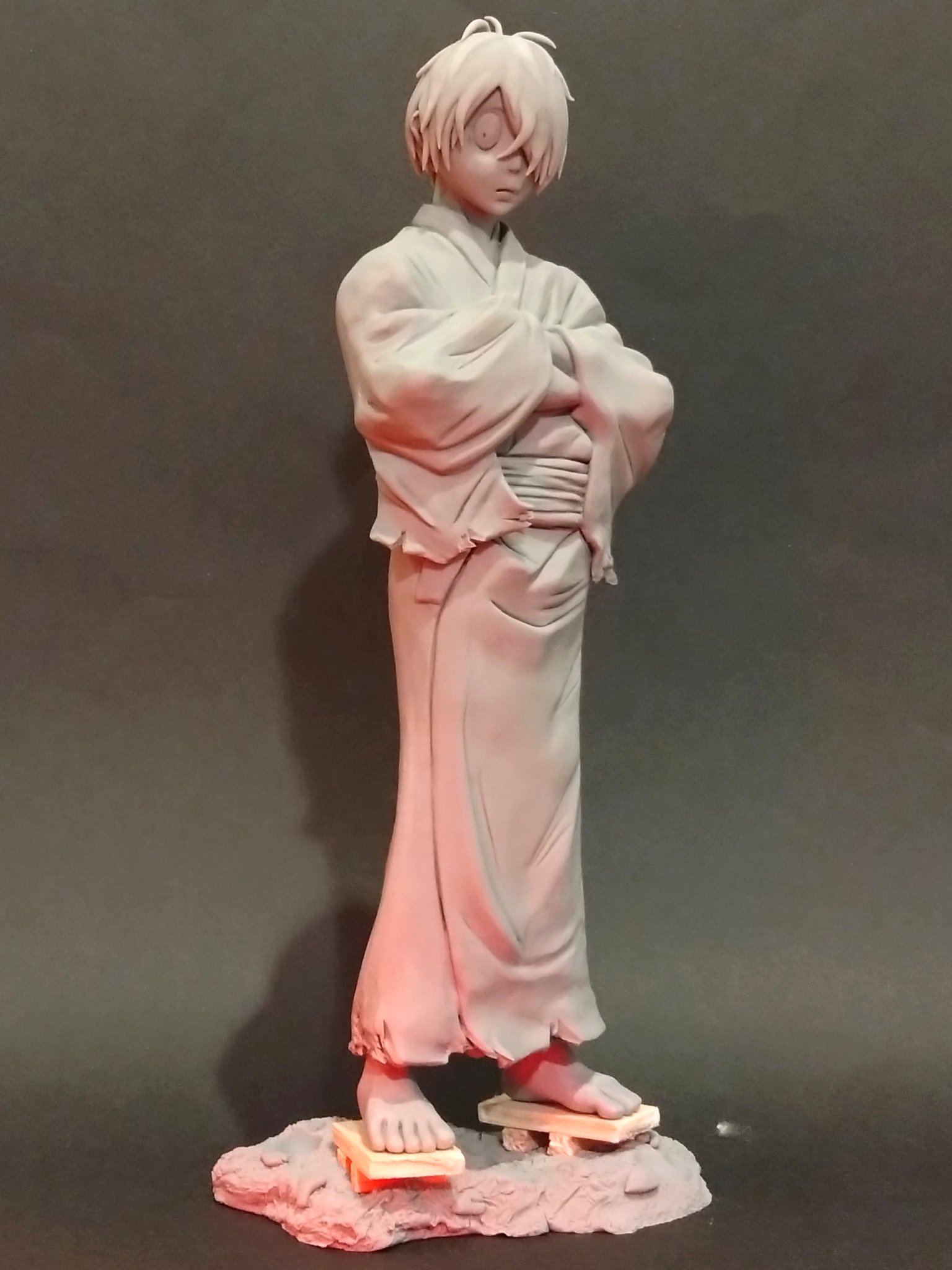 コトブキヤ 鬼太郎の父＆赤子鬼太郎 フィギュア 鬼太郎の父 鬼太郎誕生