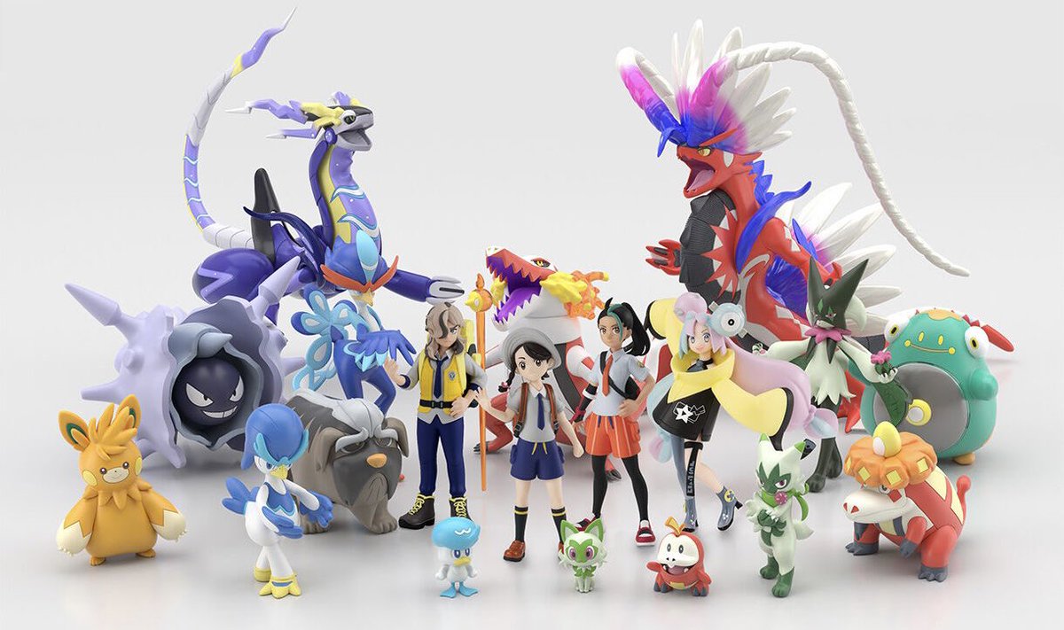 2個セット コライドン ミライドン ポケモンスケールワールド パルデア