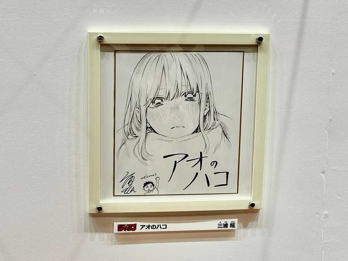 新品未使用】アオのハコ 高級複製原画 ジャンプフェスタ2023 新品未