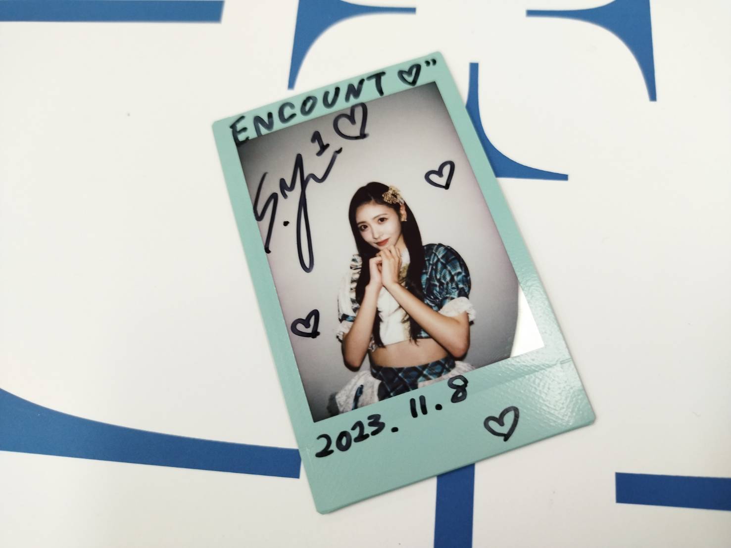 ユニエア 直筆サイン入りチェキ 石森璃花 櫻坂46 石森璃花 直筆サイン