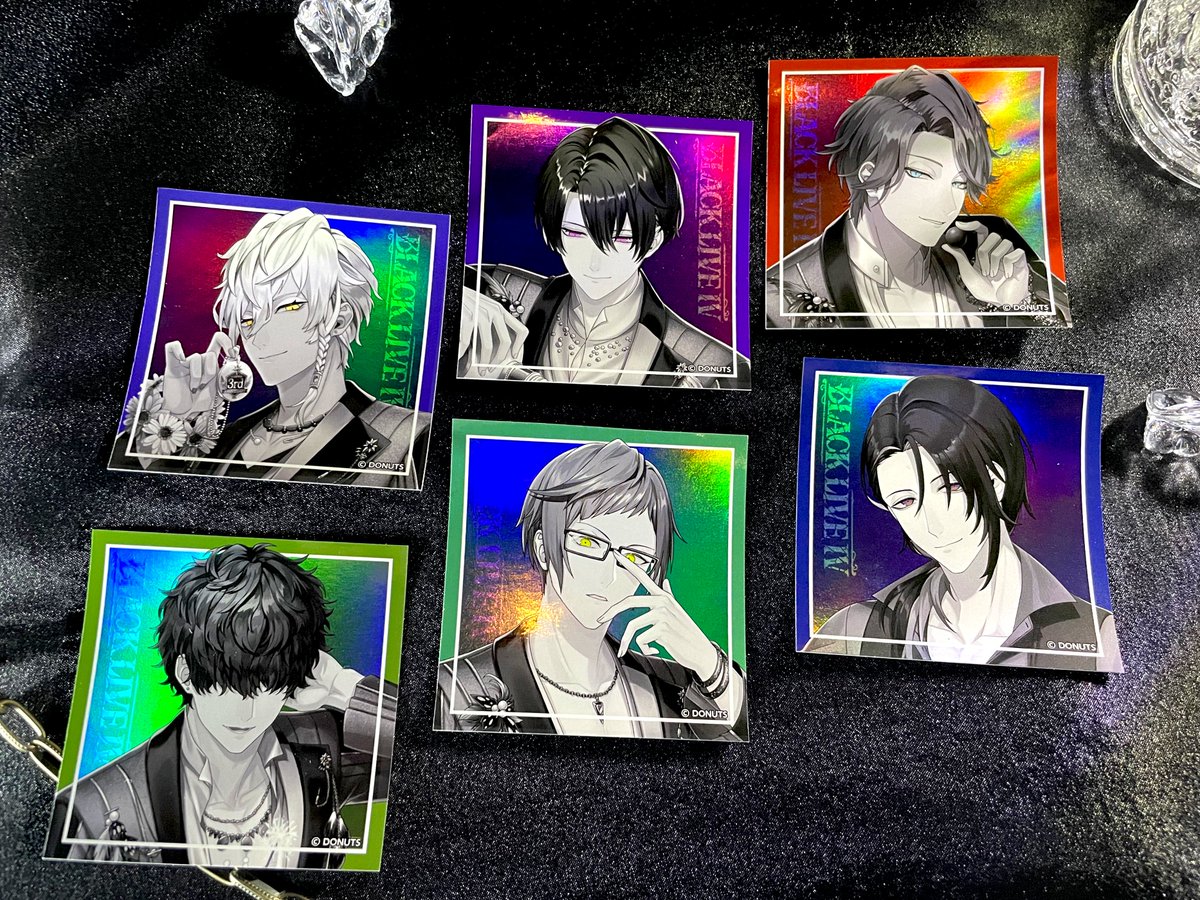 ブラスタ ブラックスター ブラライ おみくじ アクリルコースター 黒曜