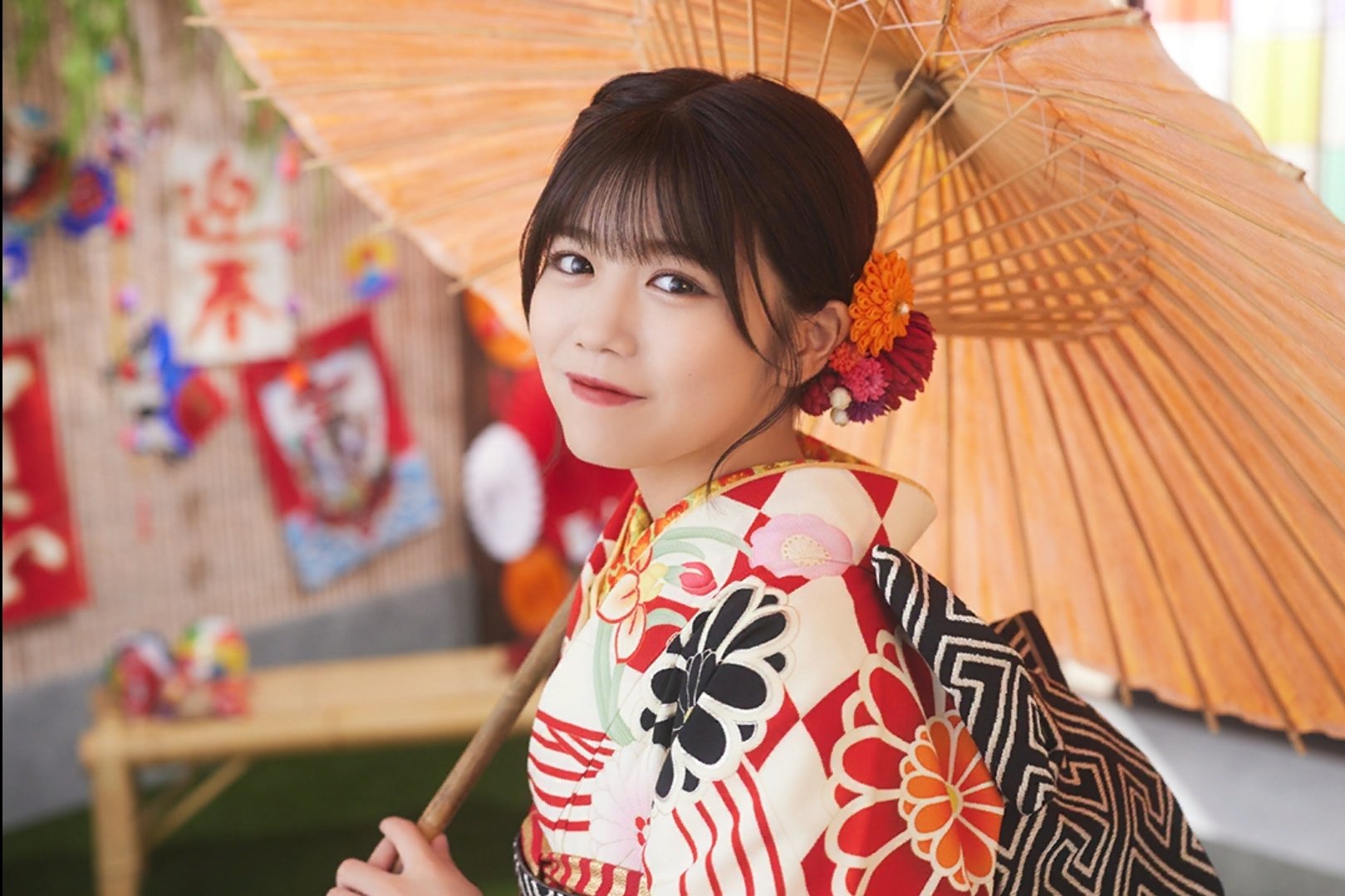 即購入可】櫻坂46 大園玲 直筆サイン入り生写真 2024年 浴衣