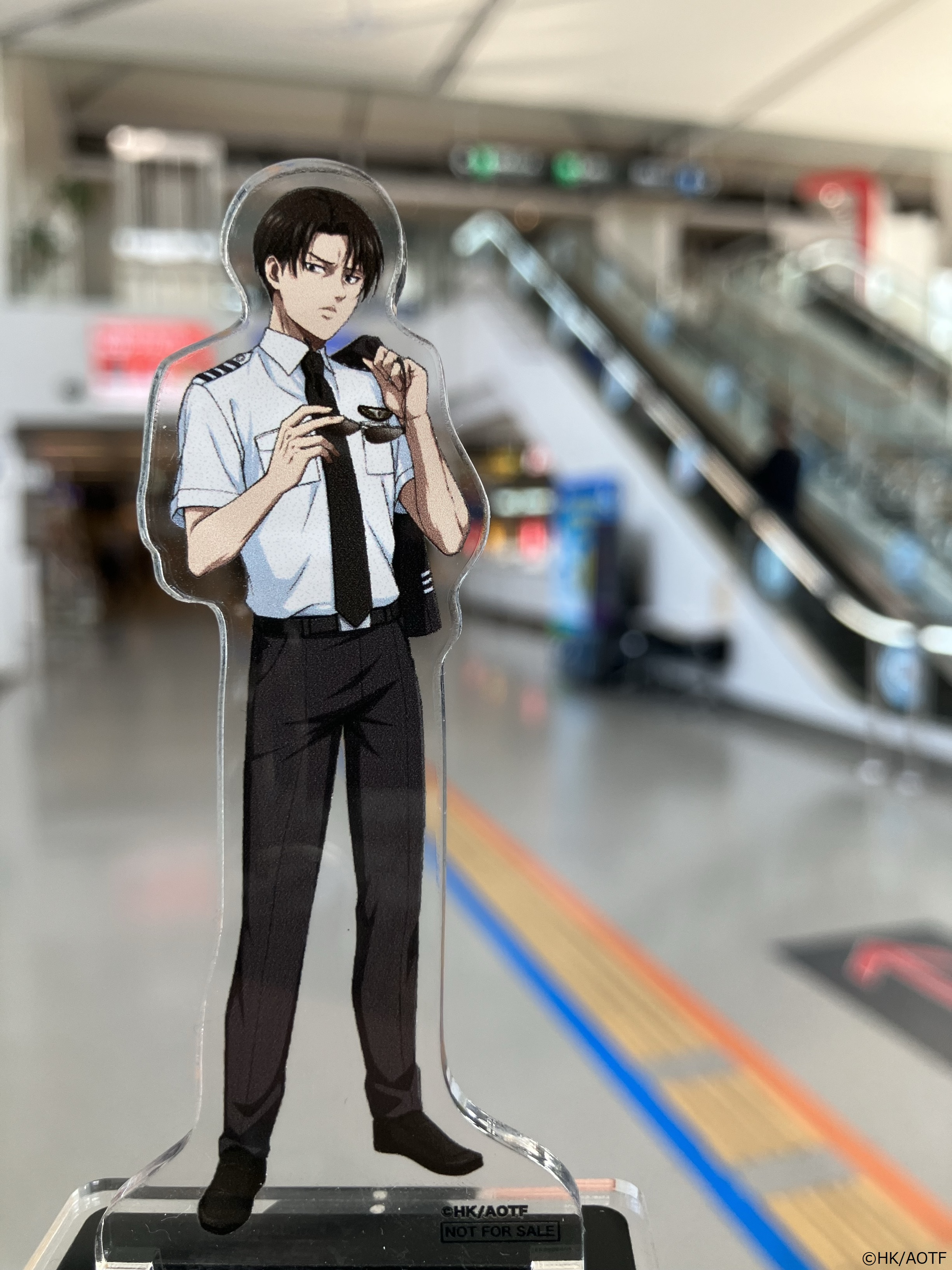 進撃の巨人リヴァイスターフライヤーアクリルスタンド 日田ツアー参加