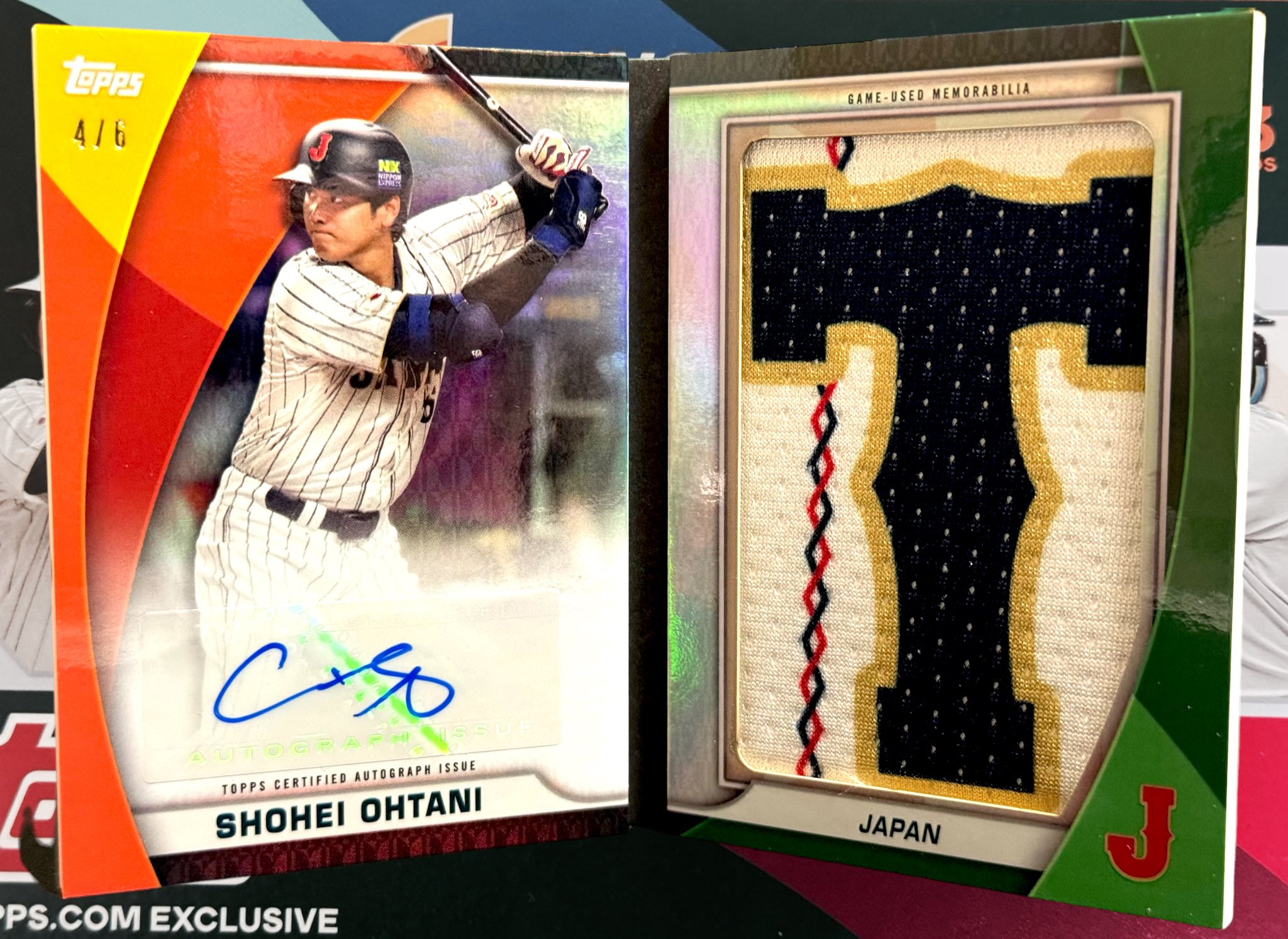 大谷翔平 2023 TOPPS MLB MATERIAL RELICS カード