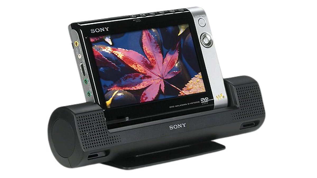 SONY DVDウォークマン ポータブルDVDプレイヤー ブラック D-VE7000S