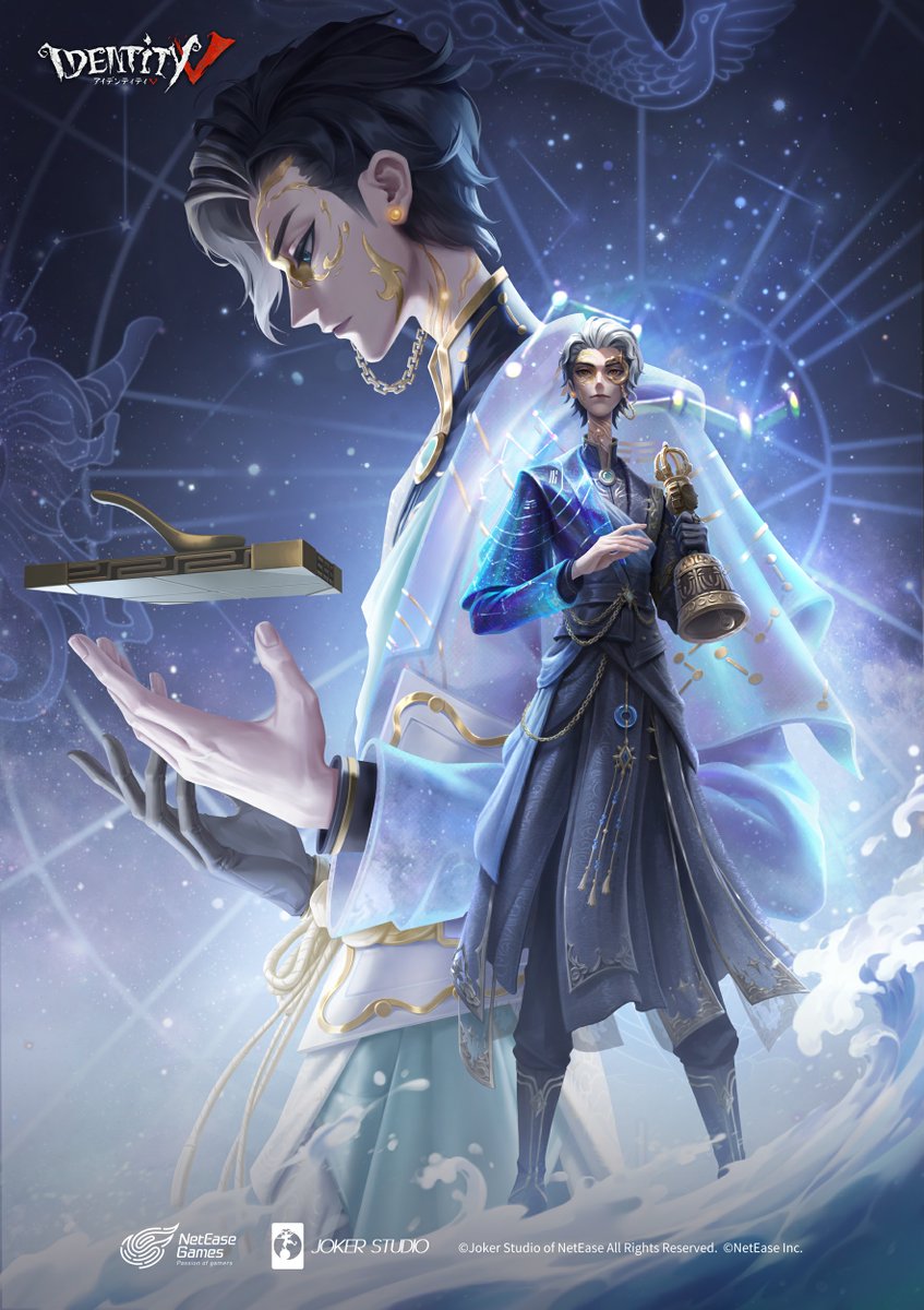 第五人格.IdentityV.白黒無常.ハーバリウム缶バッジ.謝必安.范無咎 第五