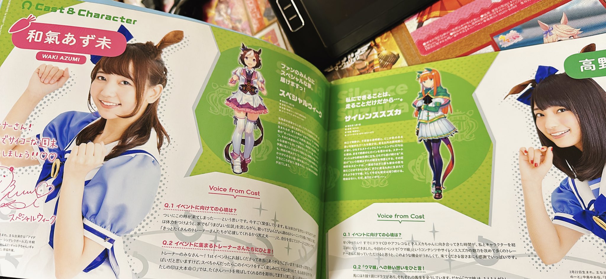 ウマ娘プリティーダービー 6thイベント パンフレット クリアファイル